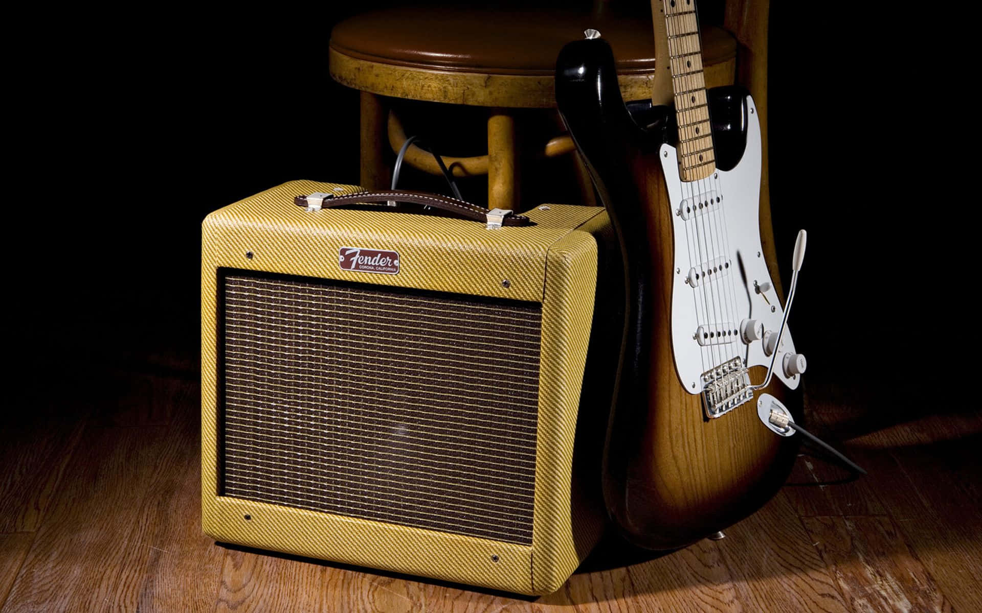 Turn Up The Volume And Rock Out With This Iconic Guitar Amp Background
