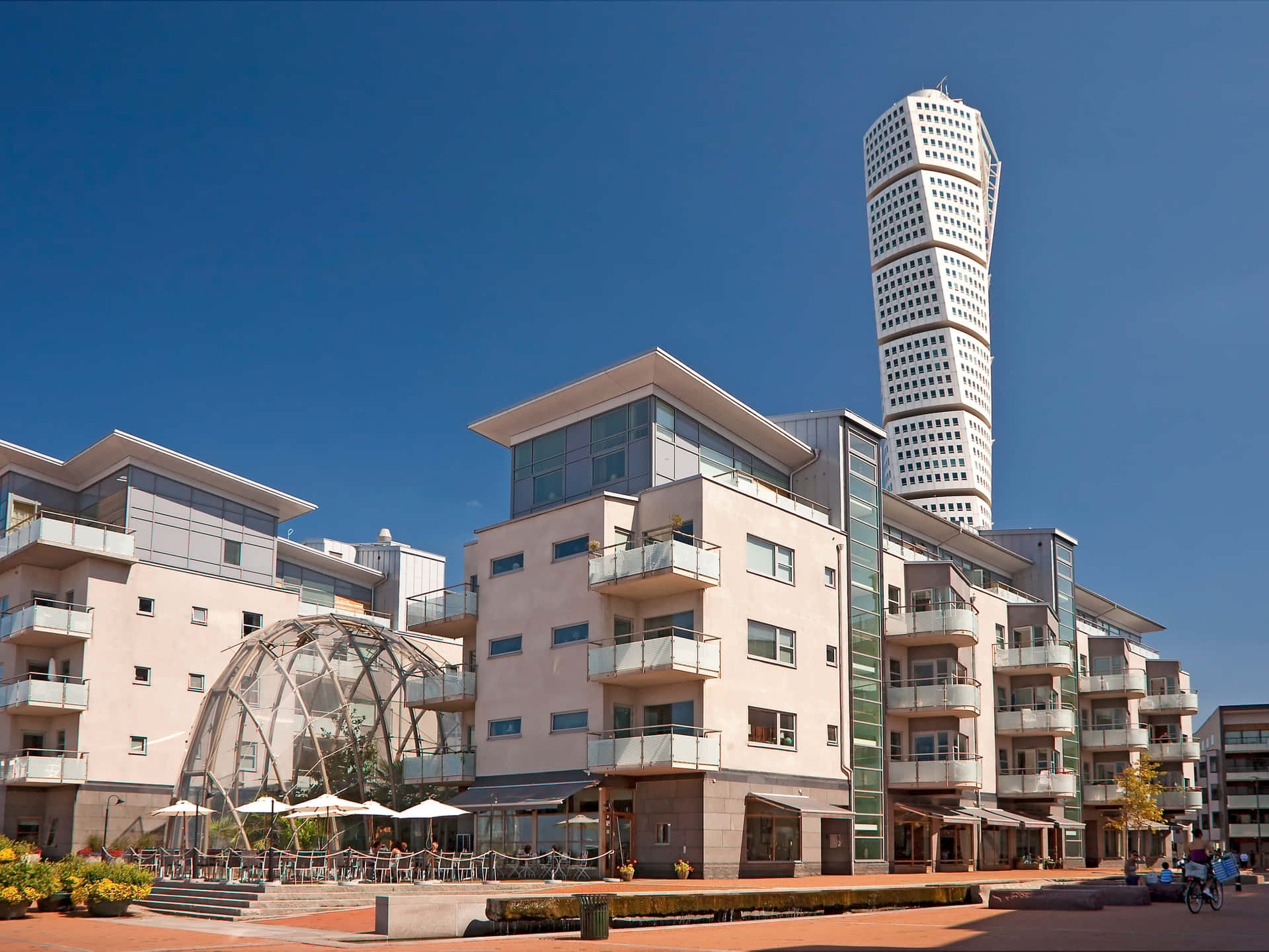 Turning Torso Apartments Background