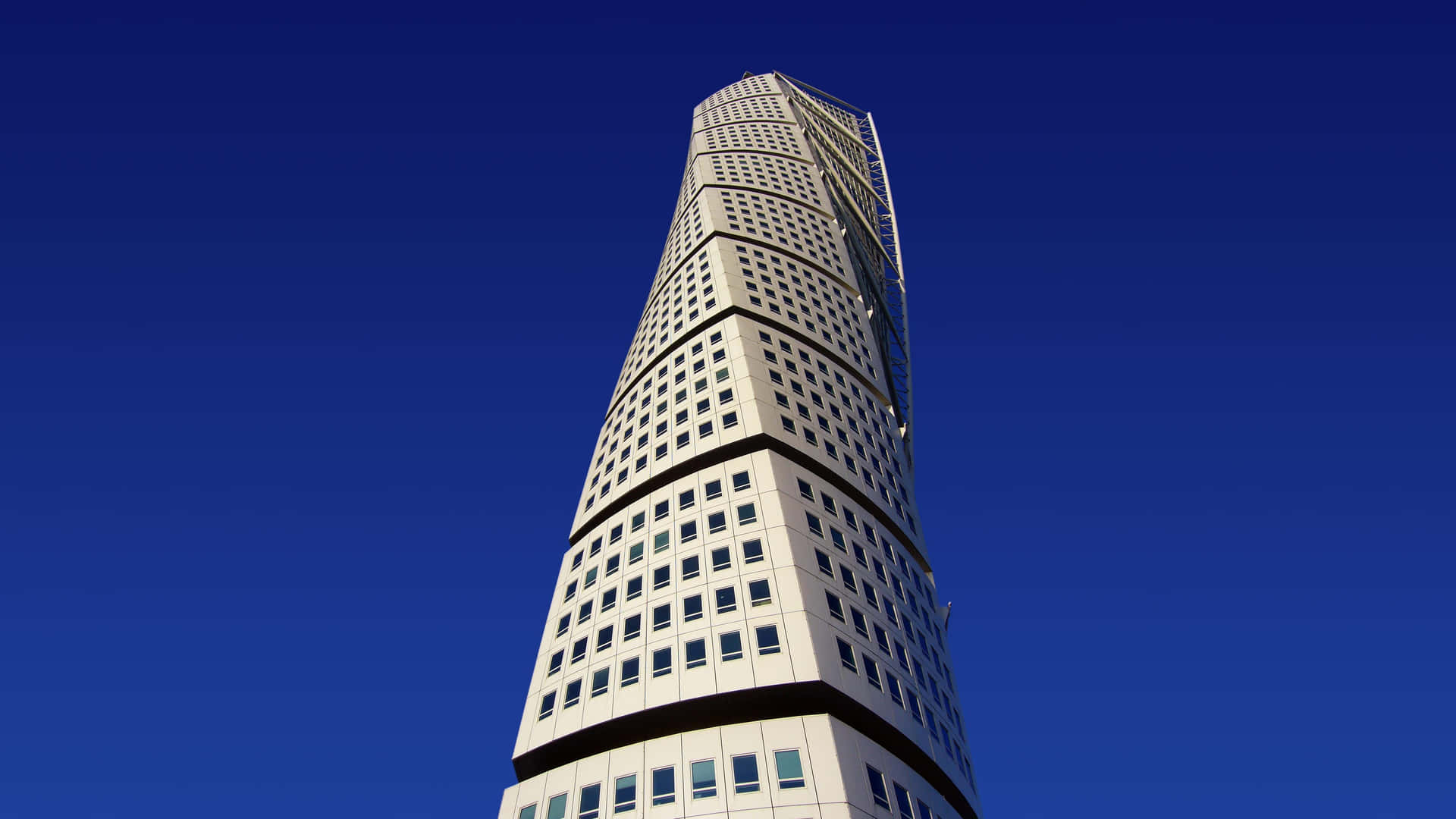 Turning Torso Dark Blue Sky