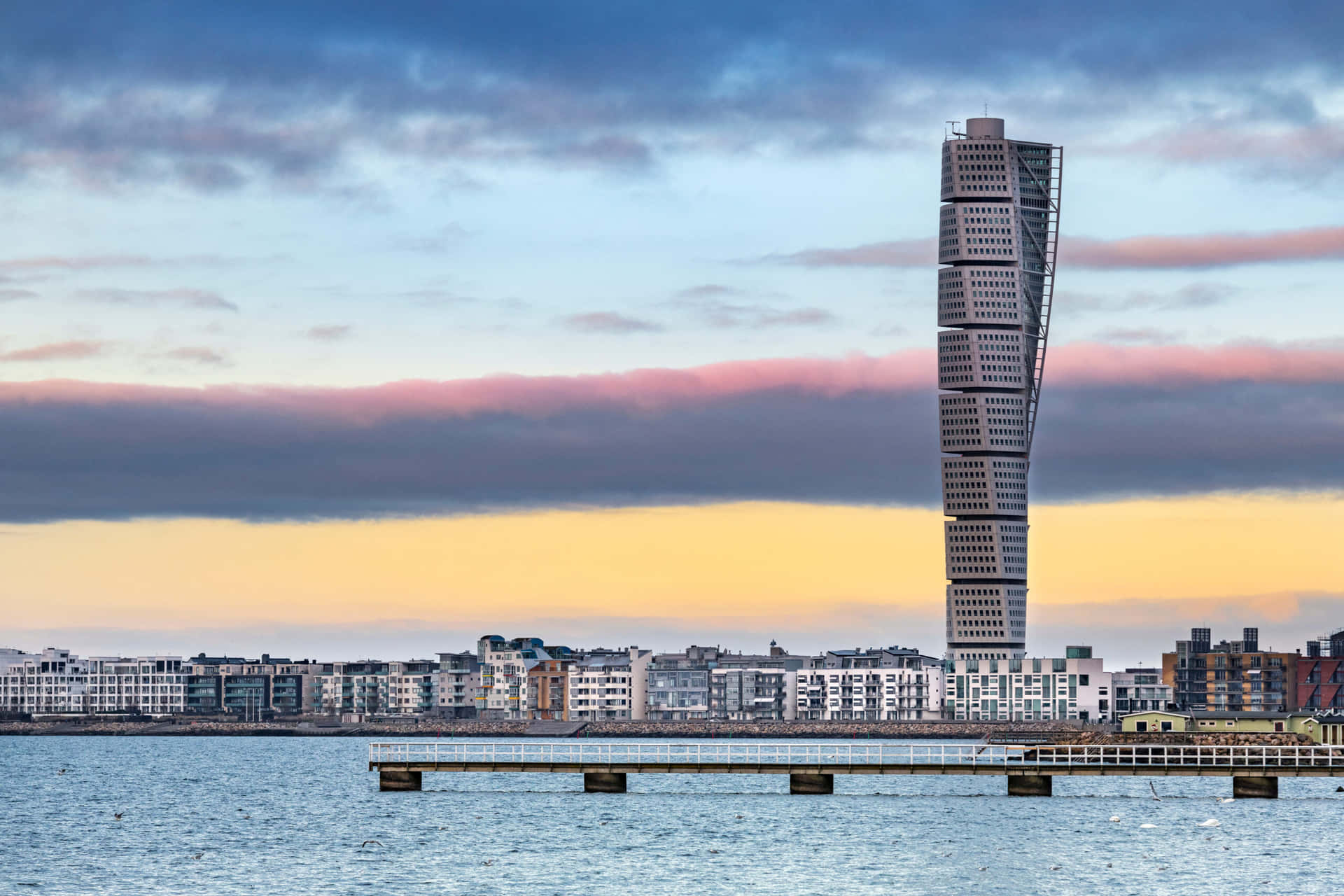 Turning Torso Malmo Pier