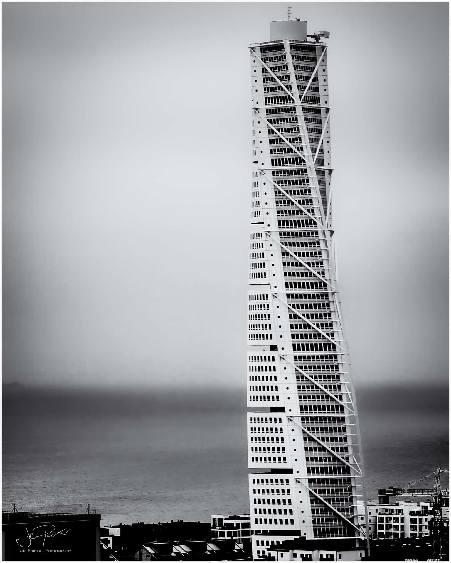Turning Torso Monochrome