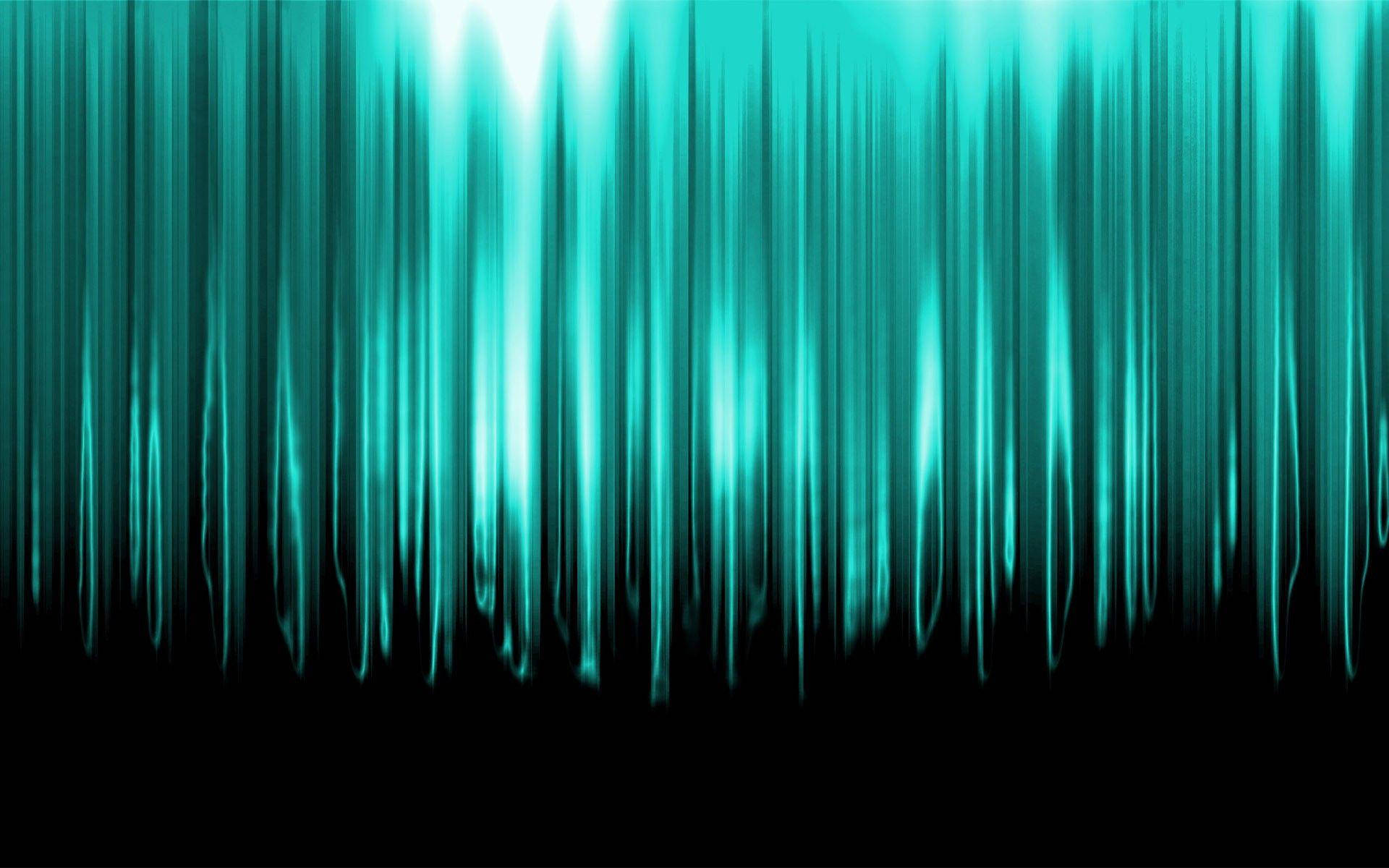 Turquoise Audio Wave Form Background
