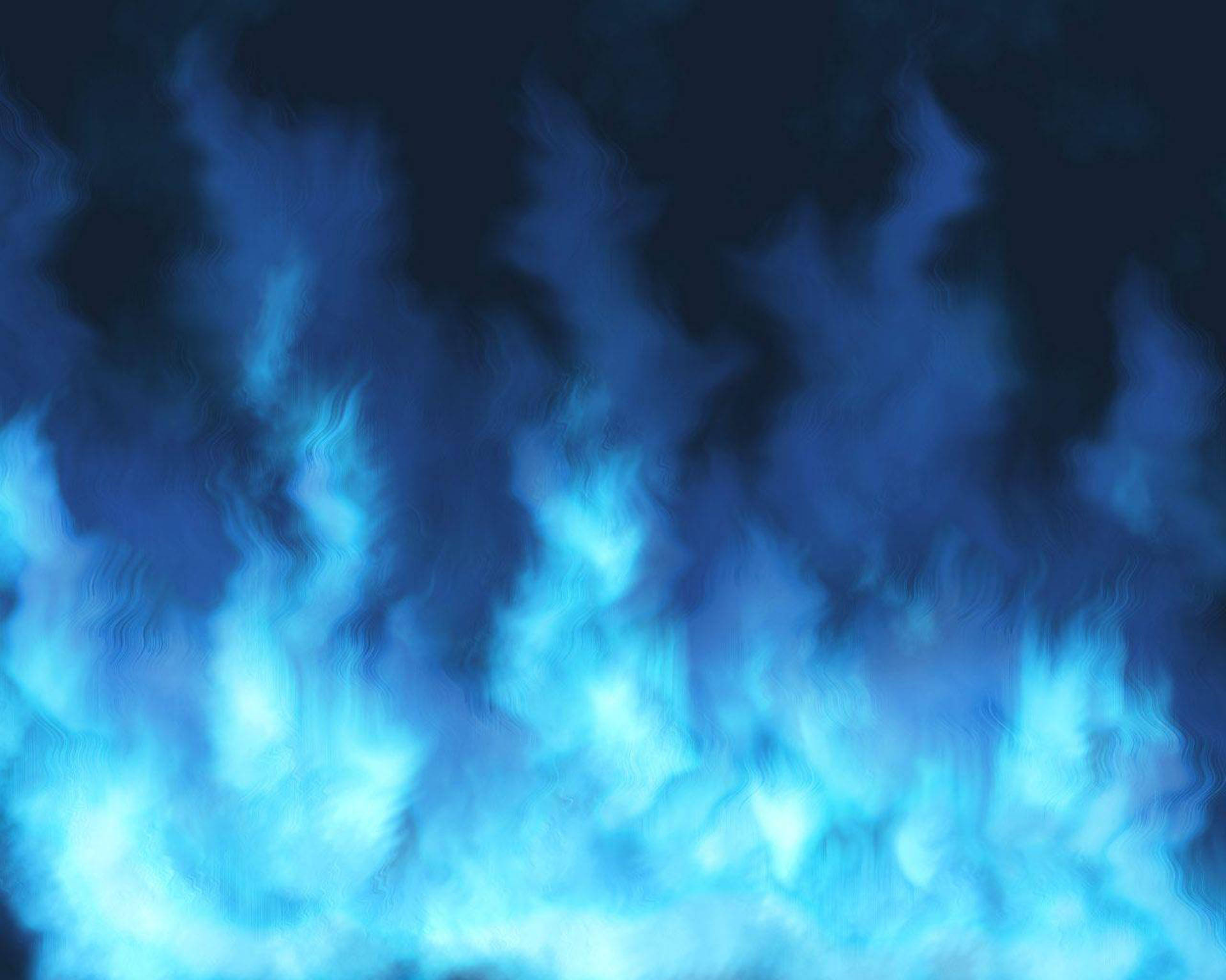 Turquoise Blue Flames Background