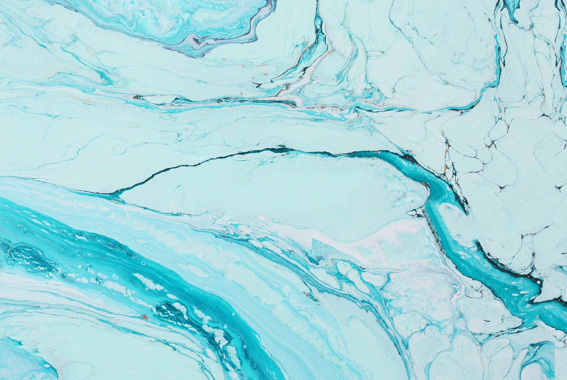 Turquoise Marble Tile Background