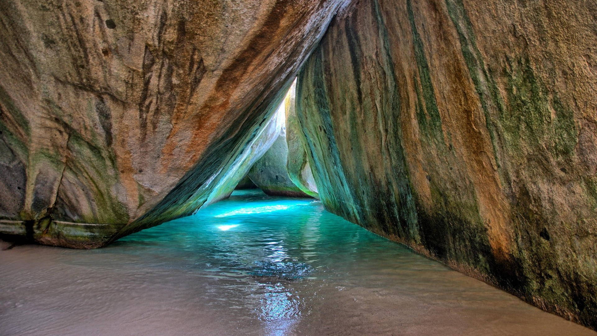 Turquoise Sea Cave