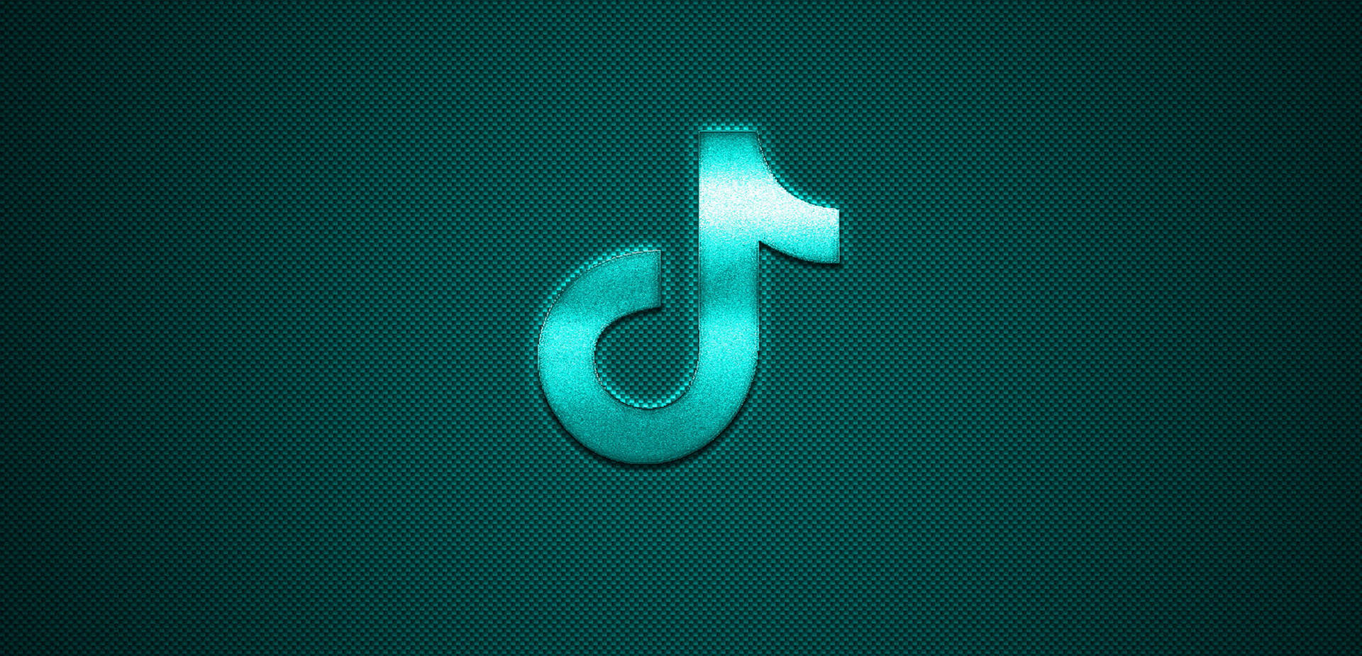 Turquoise Tiktok Logo