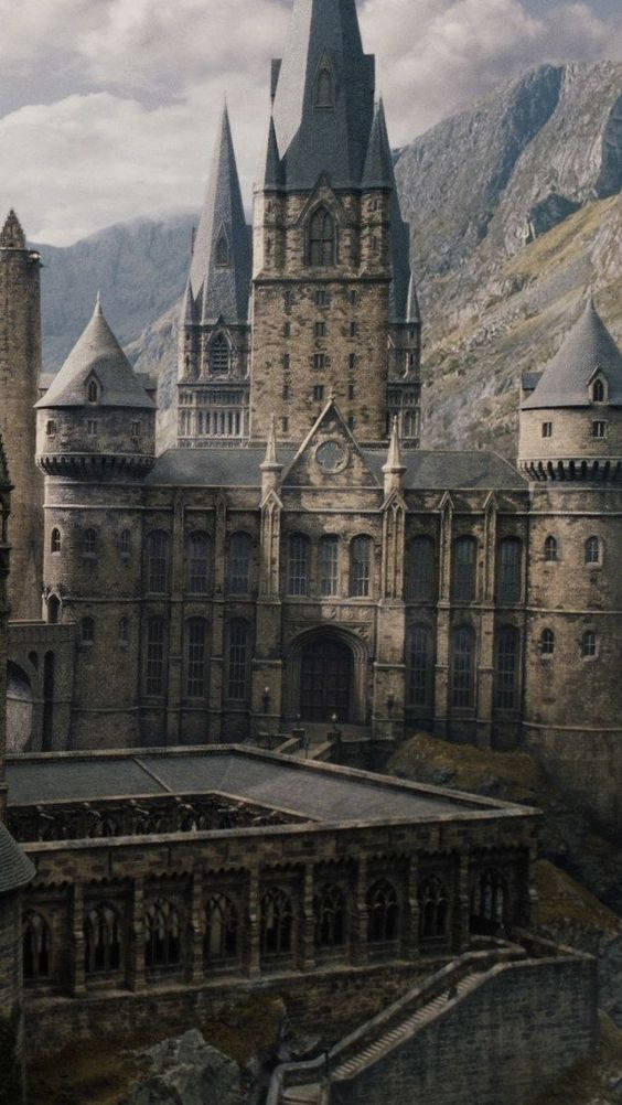 Turrets Harry Potter Hogwarts Iphone Background