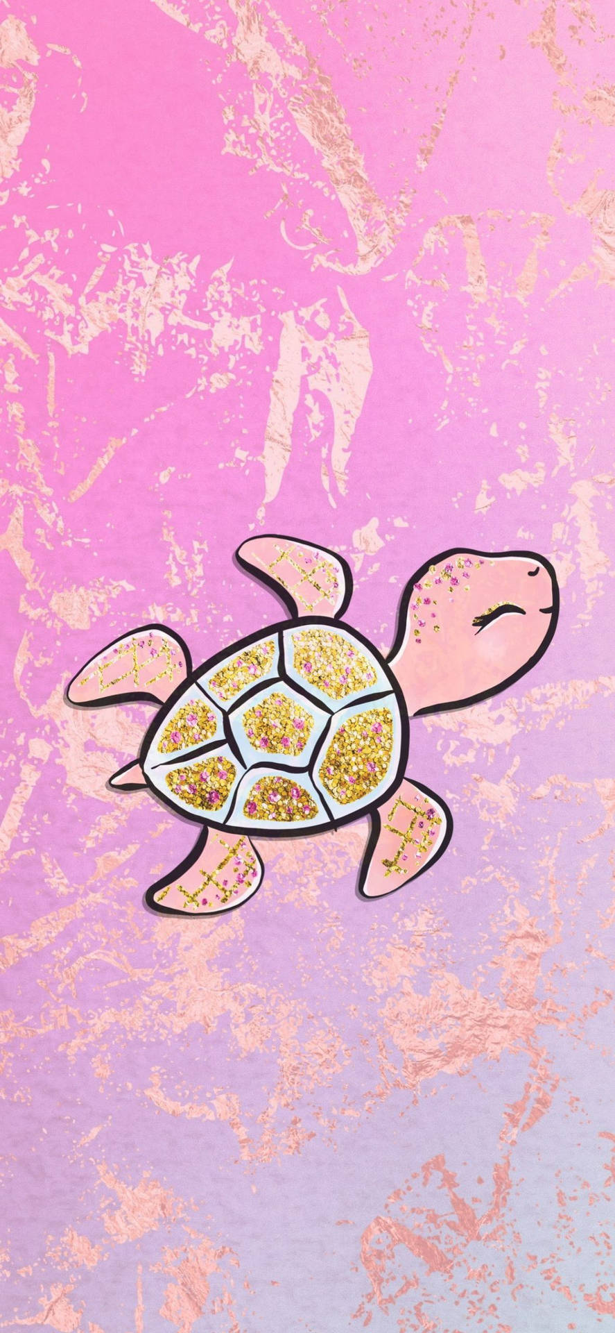Turtle Artwork Background