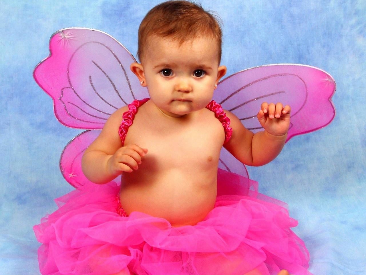 Tutu Skirt Baby Girl Background