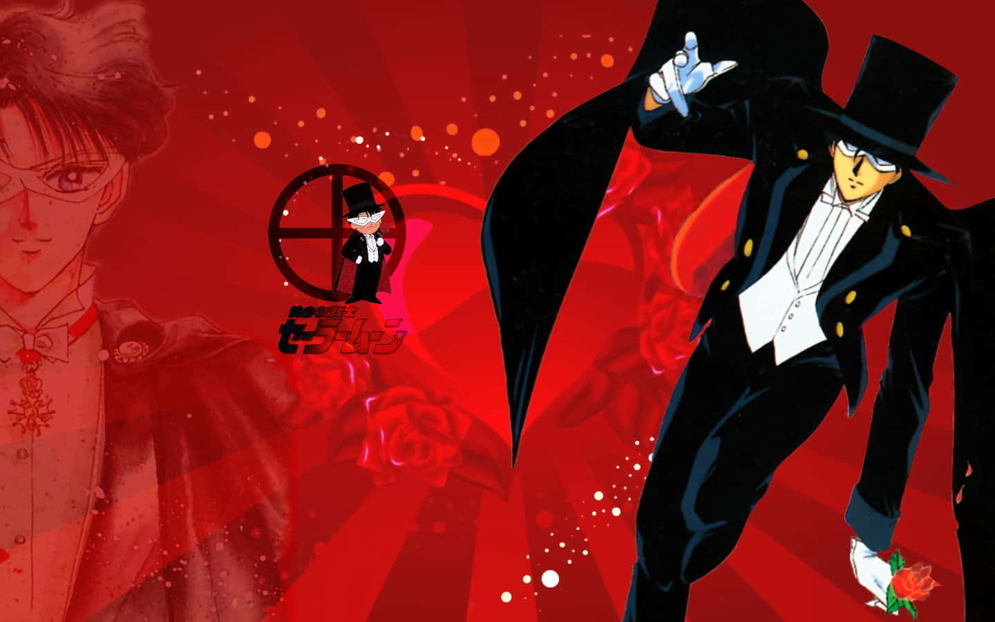 Tuxedo Mask, The Legendary Hero Background