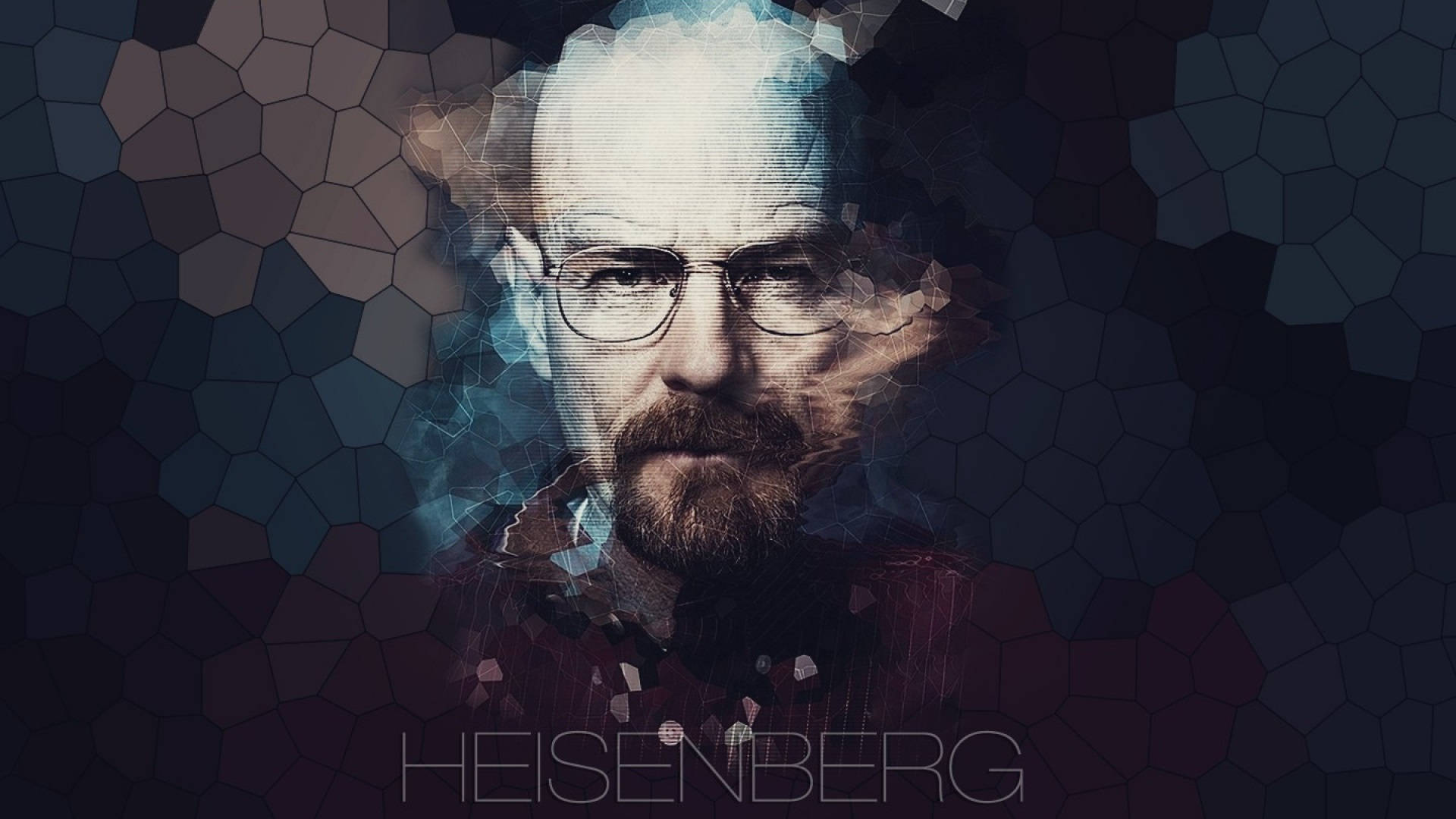 Tv 4k Walter White Heisenberg Geometric Aesthetic