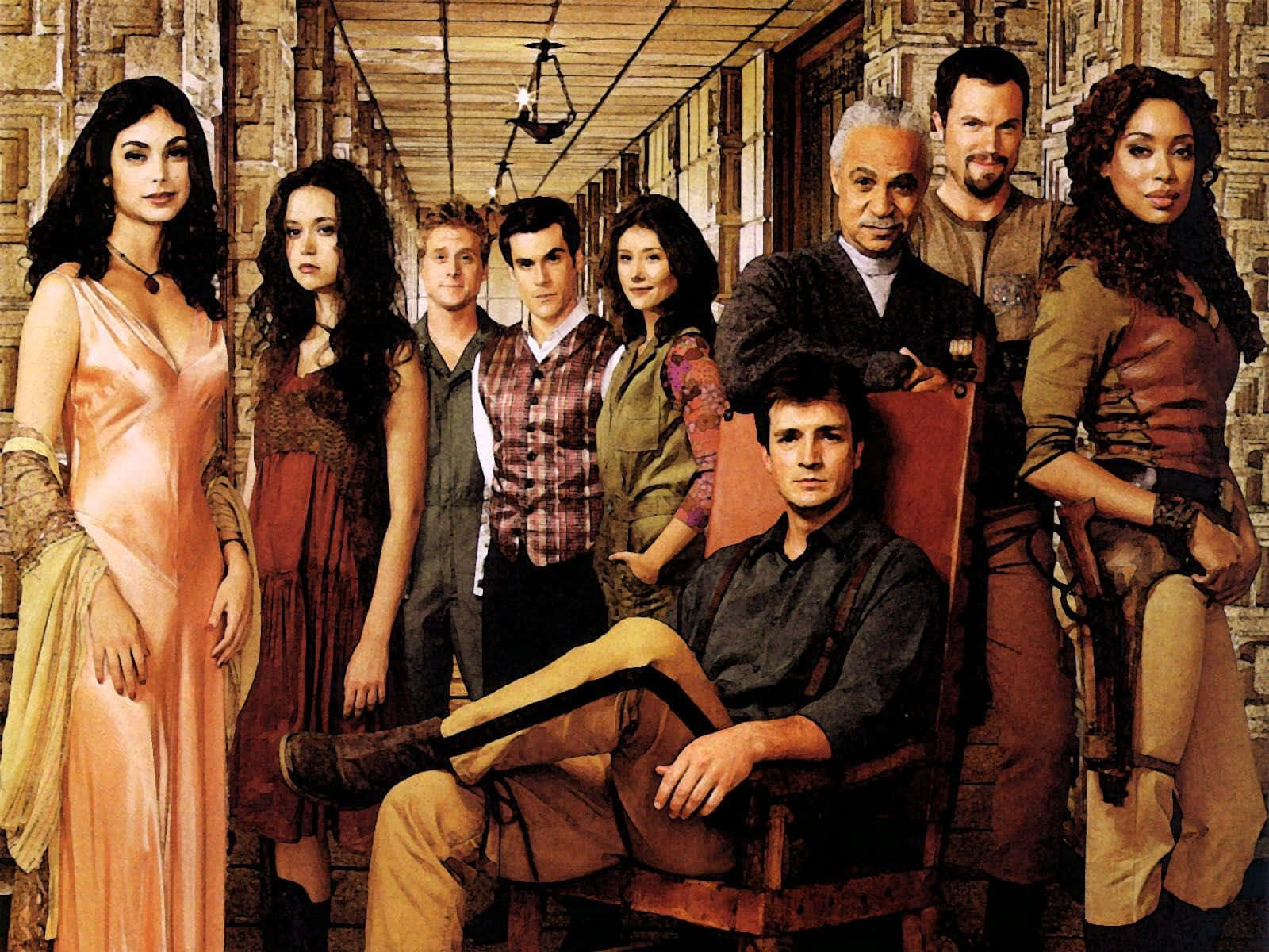 Tv Show Firefly Sci-fi Series Characters Background