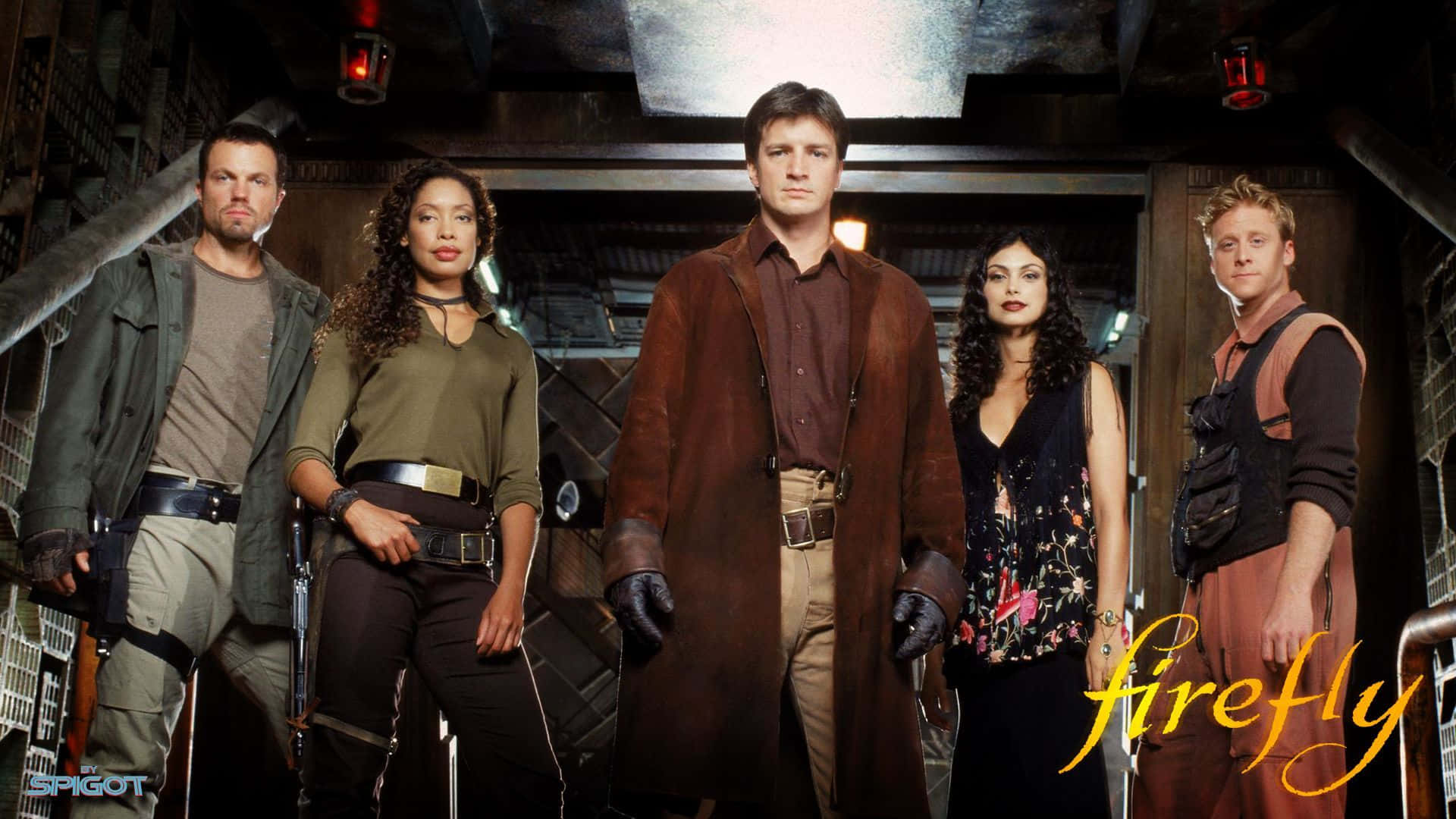 Tv Show Firefly Series' Main Characters Background