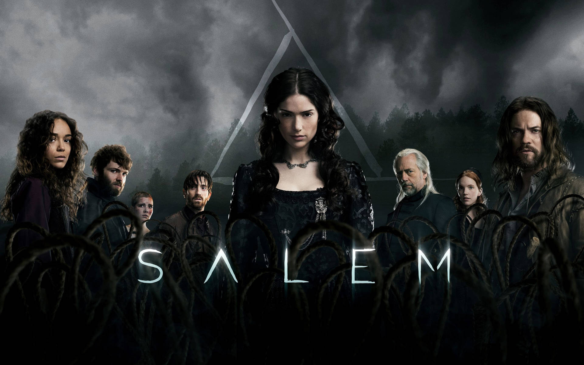 Tv Show Salem Dark Themed Photograph Background