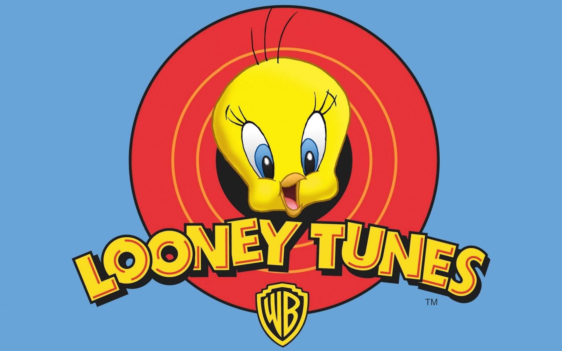Tweety Bird Looney Tunes Logo Background
