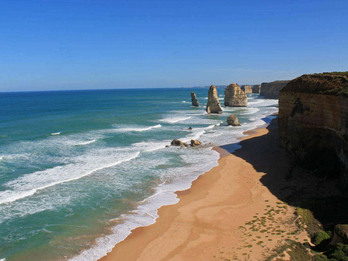 Twelve Apostles In Victoria Australia During Daytime Background