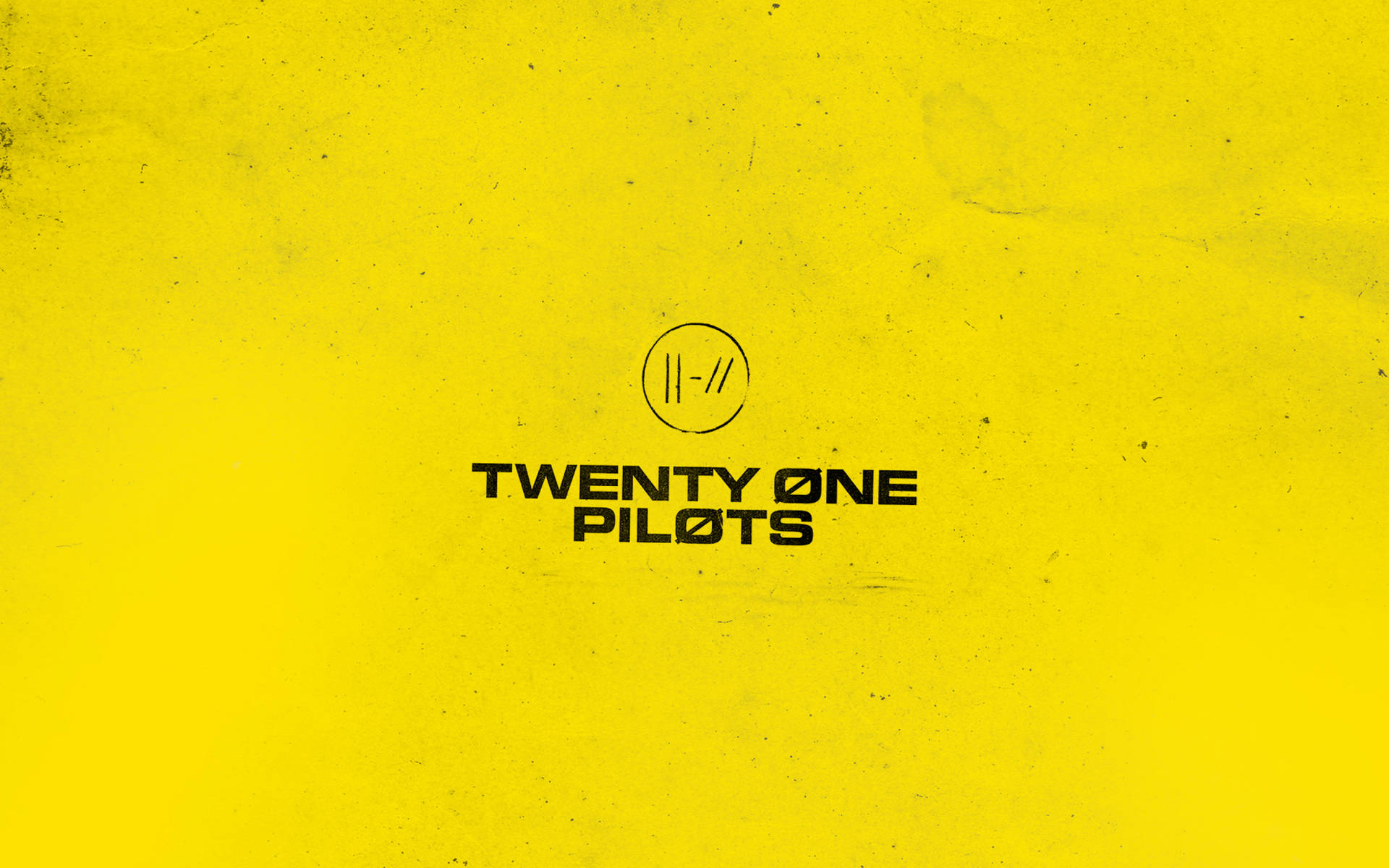 Twenty One Pilots Logo Yellow Background