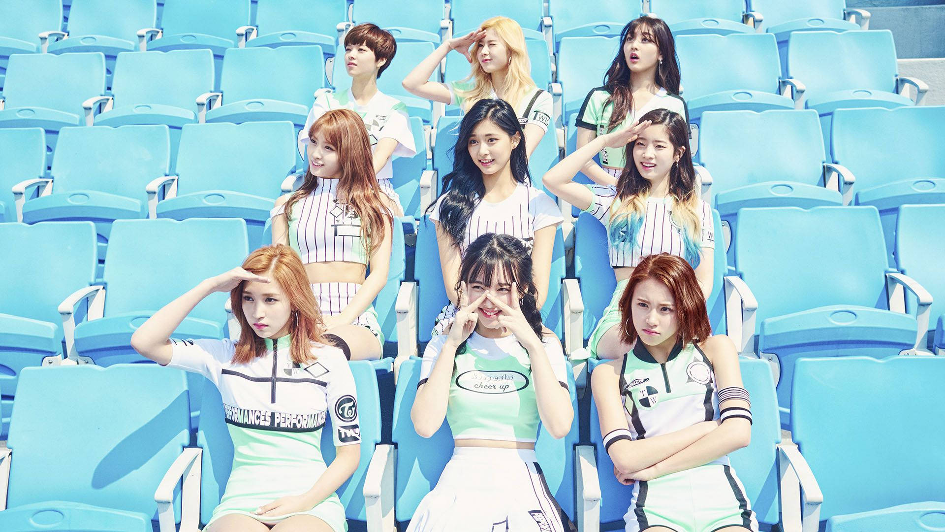 Twice In Audience's Chairs Background