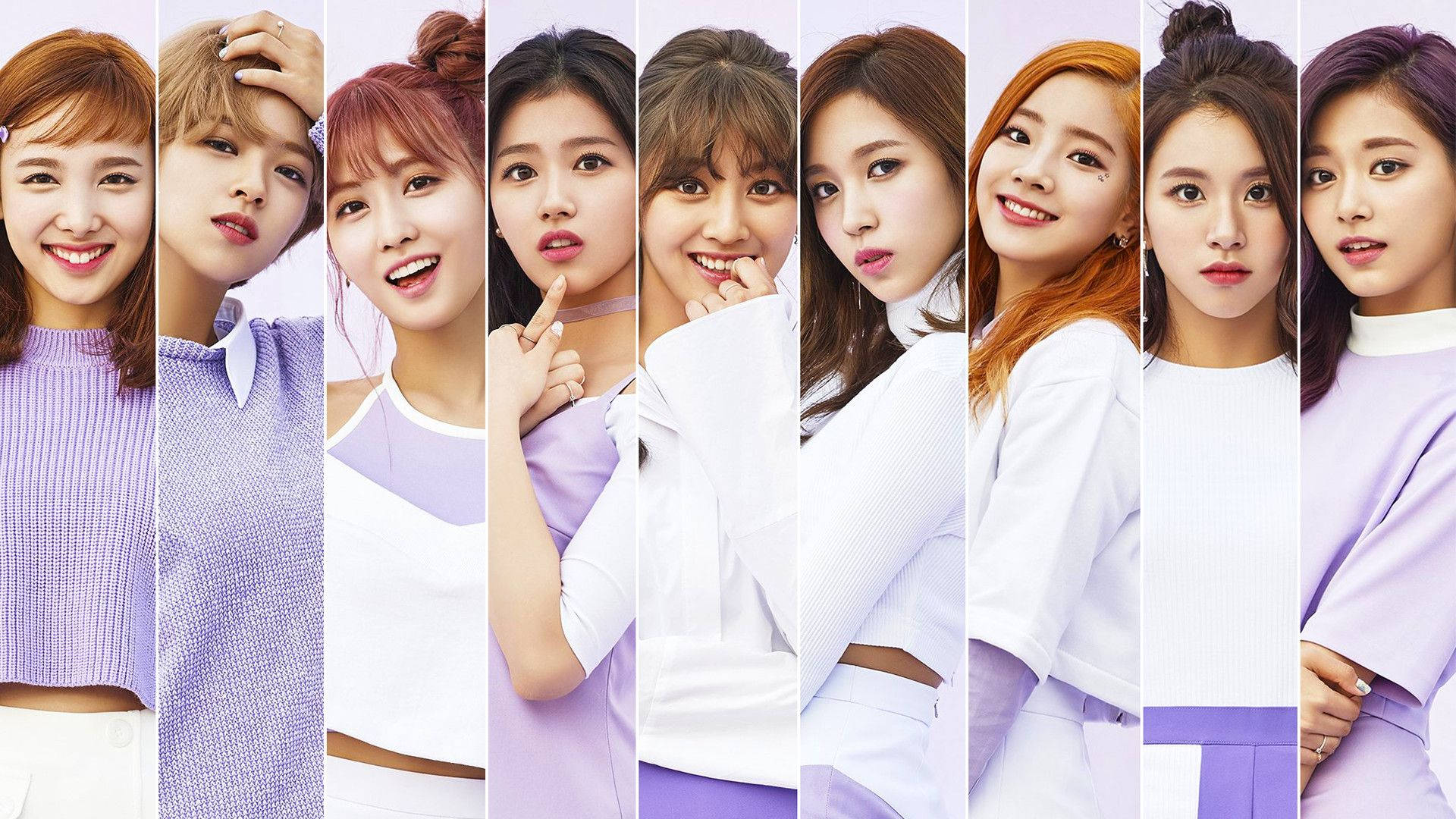 Twice In Lavender Theme Background