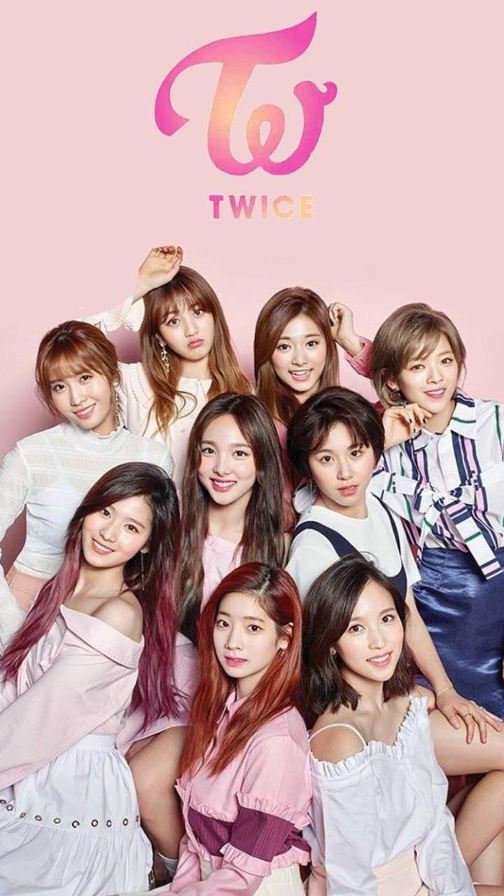Twice In Pink Poster Background