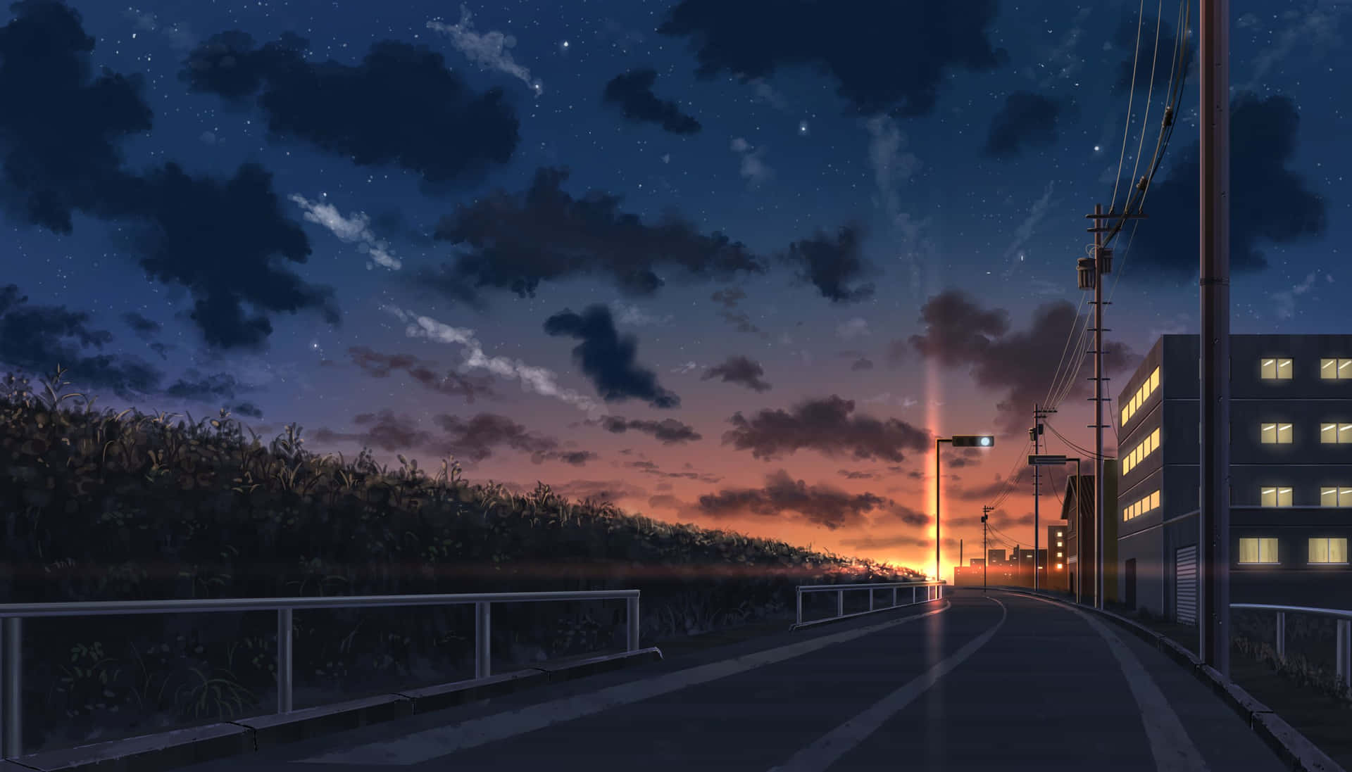 Twilight_ Anime_ Street_ Scene
