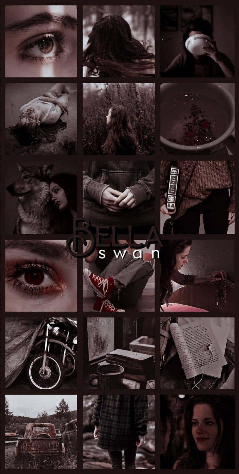 Twilight Bella Swan Collage Background