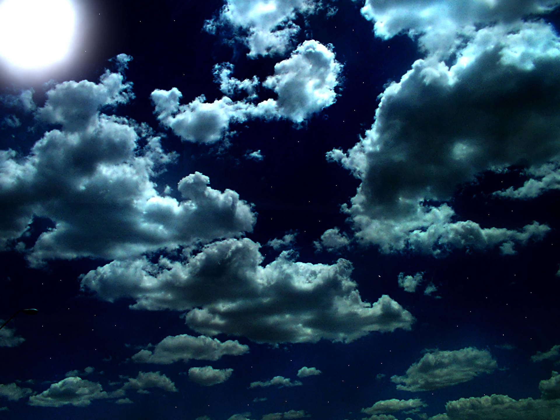 Twilight Cloudy Sky Background