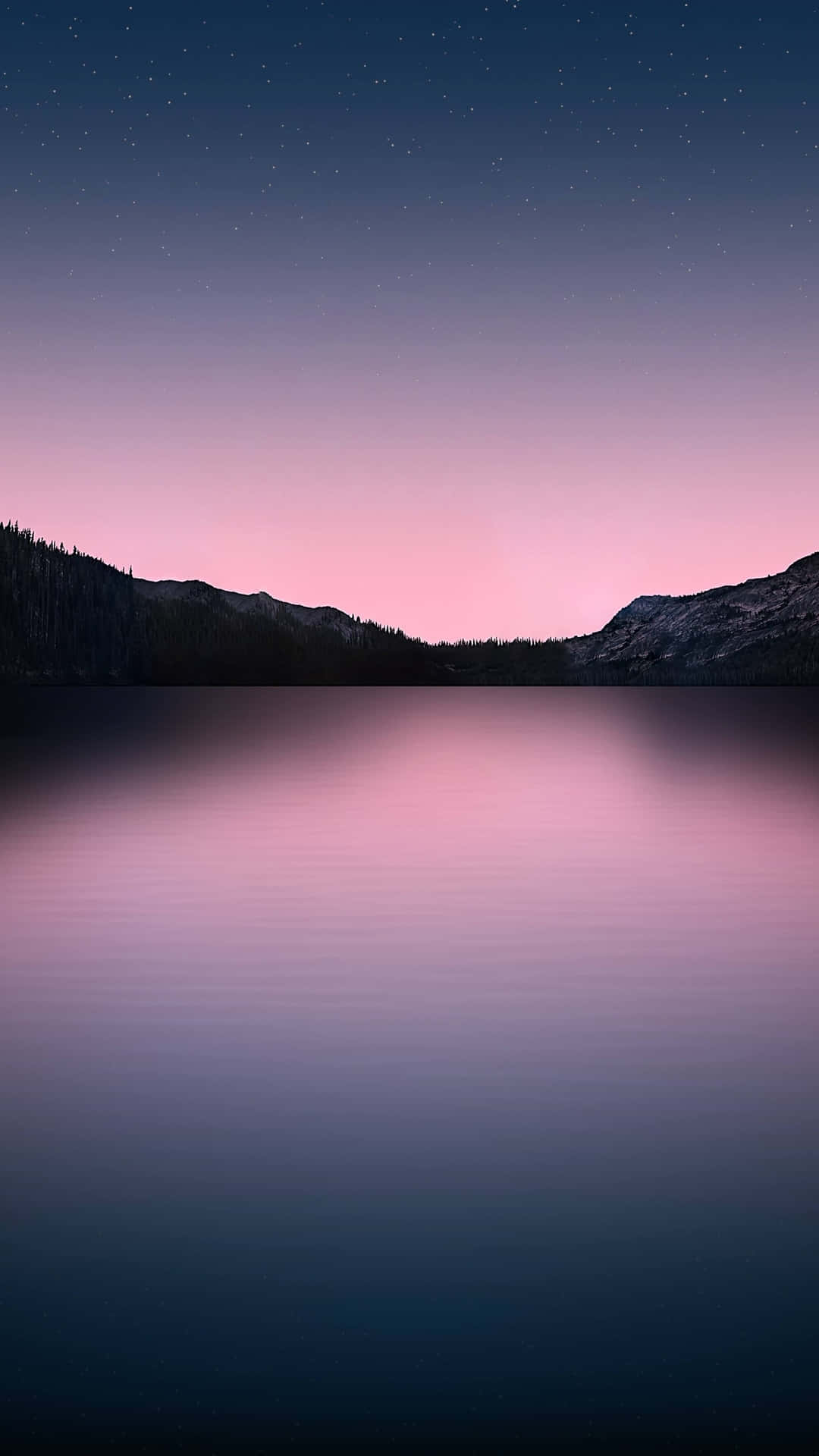 Twilight Lake Serenity Wallpaper Background