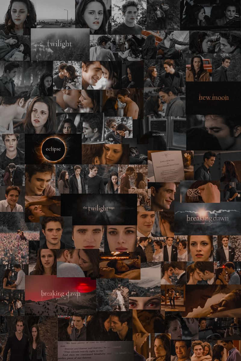Twilight Saga Collage Background