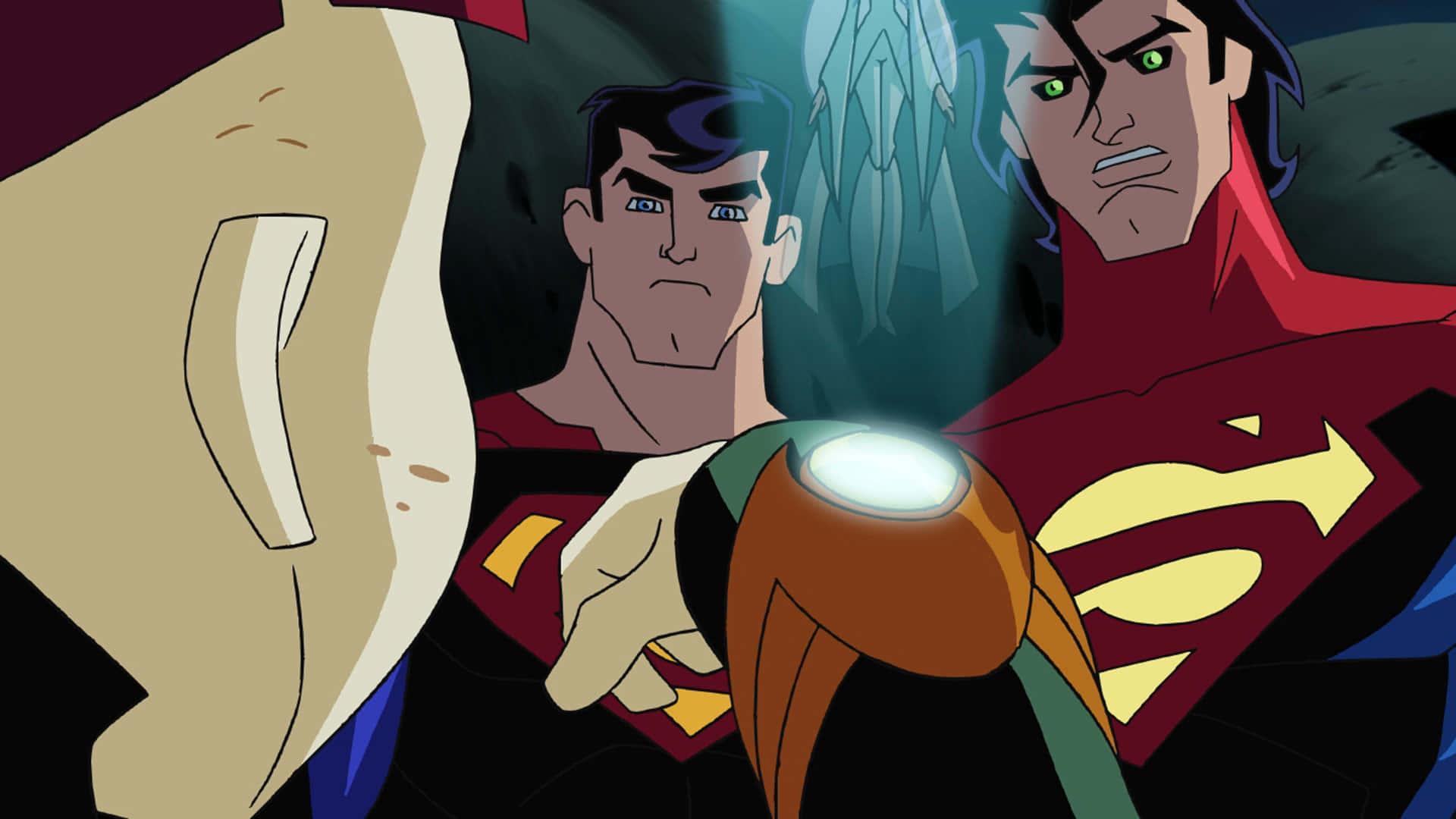 Twin Superman Legion Of Super Heroes Background