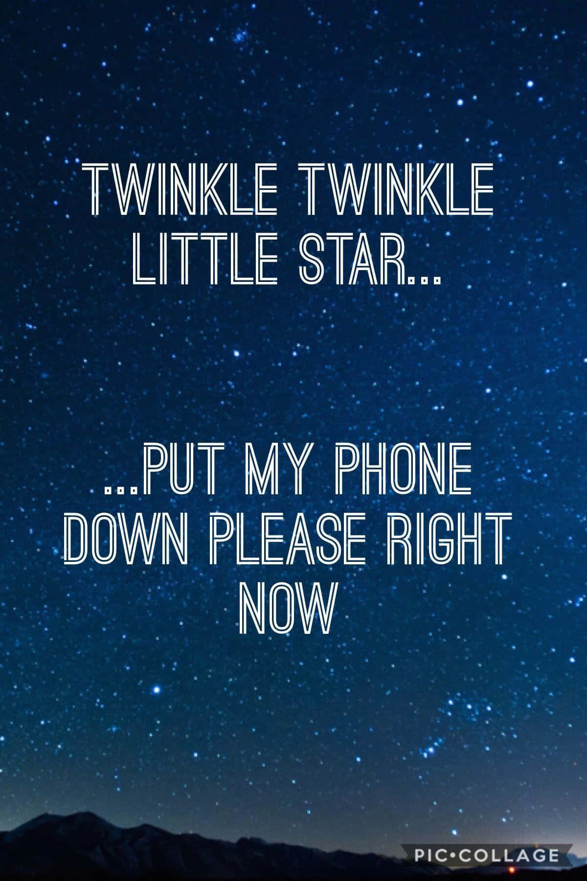 Twinkle Twinkle Little Star Background