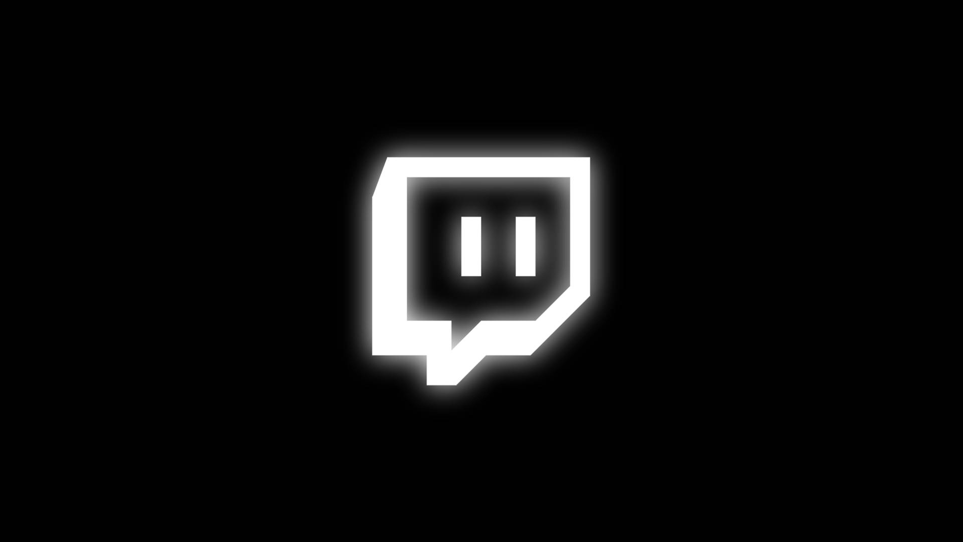 Twitch Black And White Background