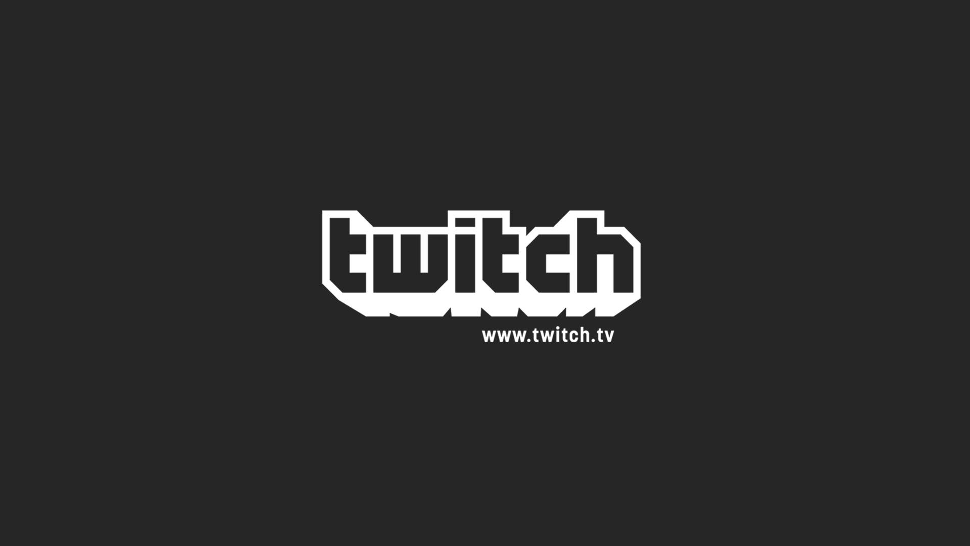 Twitch Black Wordmark Logo Background