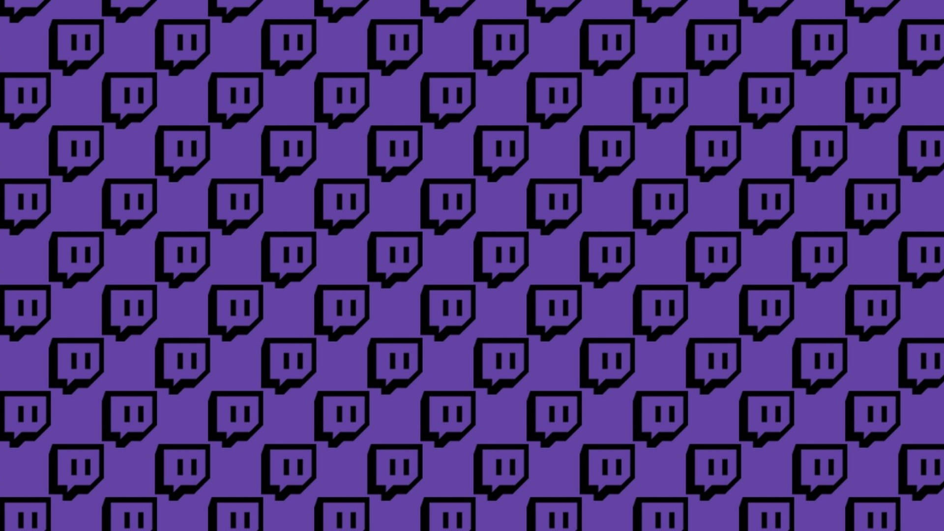 Twitch Icon Patterns Background