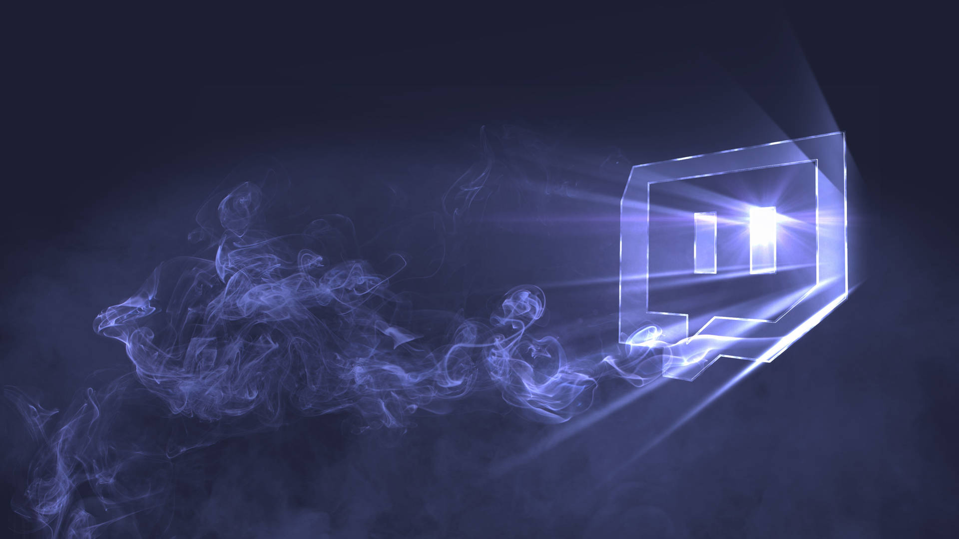 Twitch Lights And Smoke Background