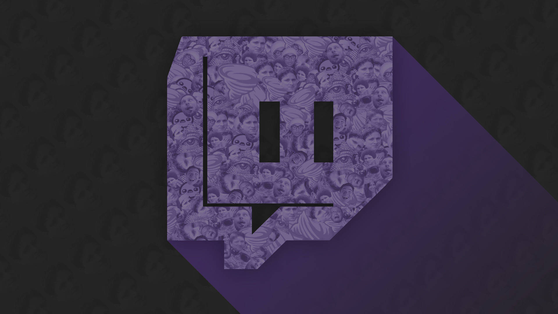 Twitch Logo Aesthetic Art Background
