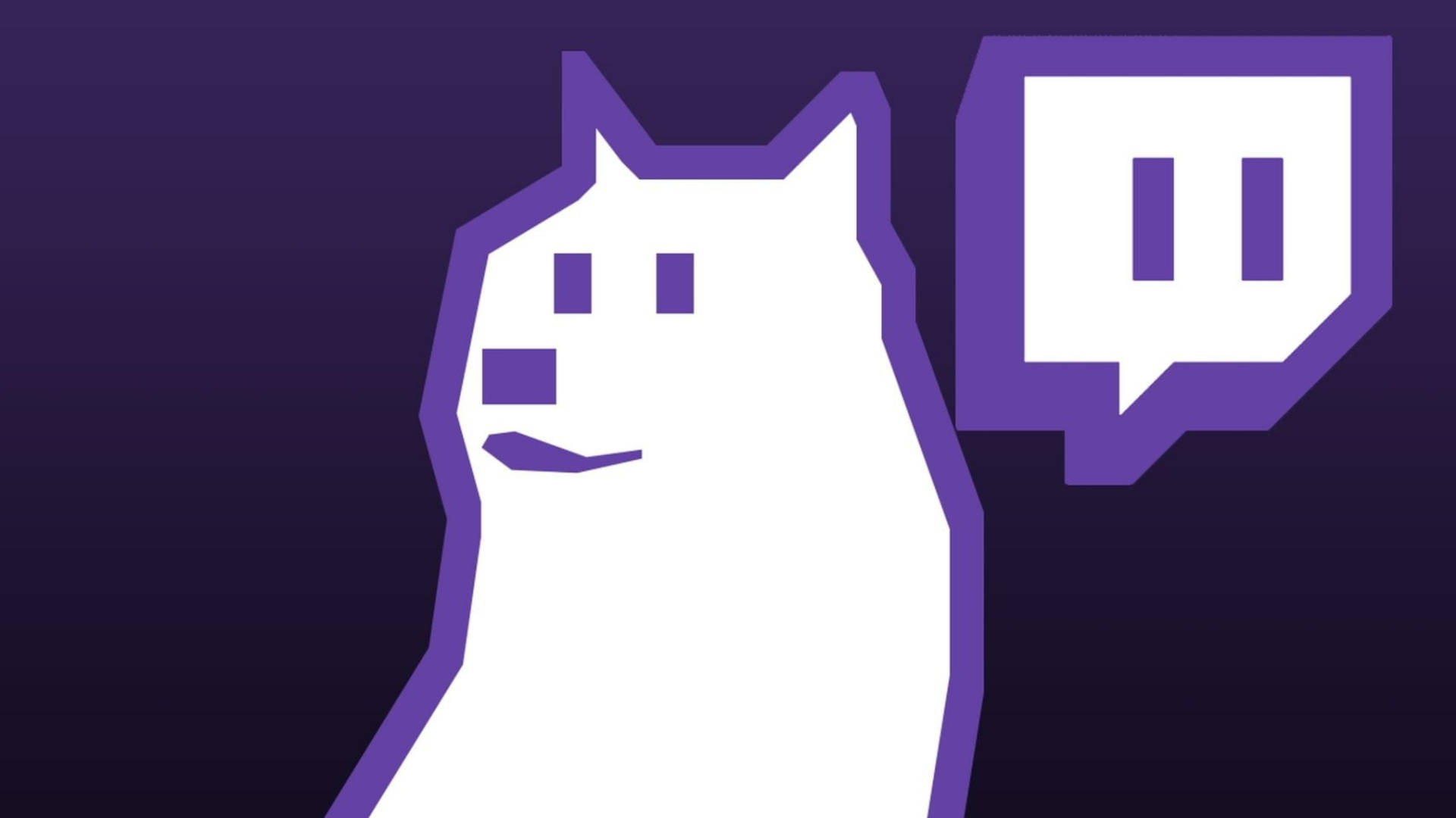 Twitch Logo Avatar Background