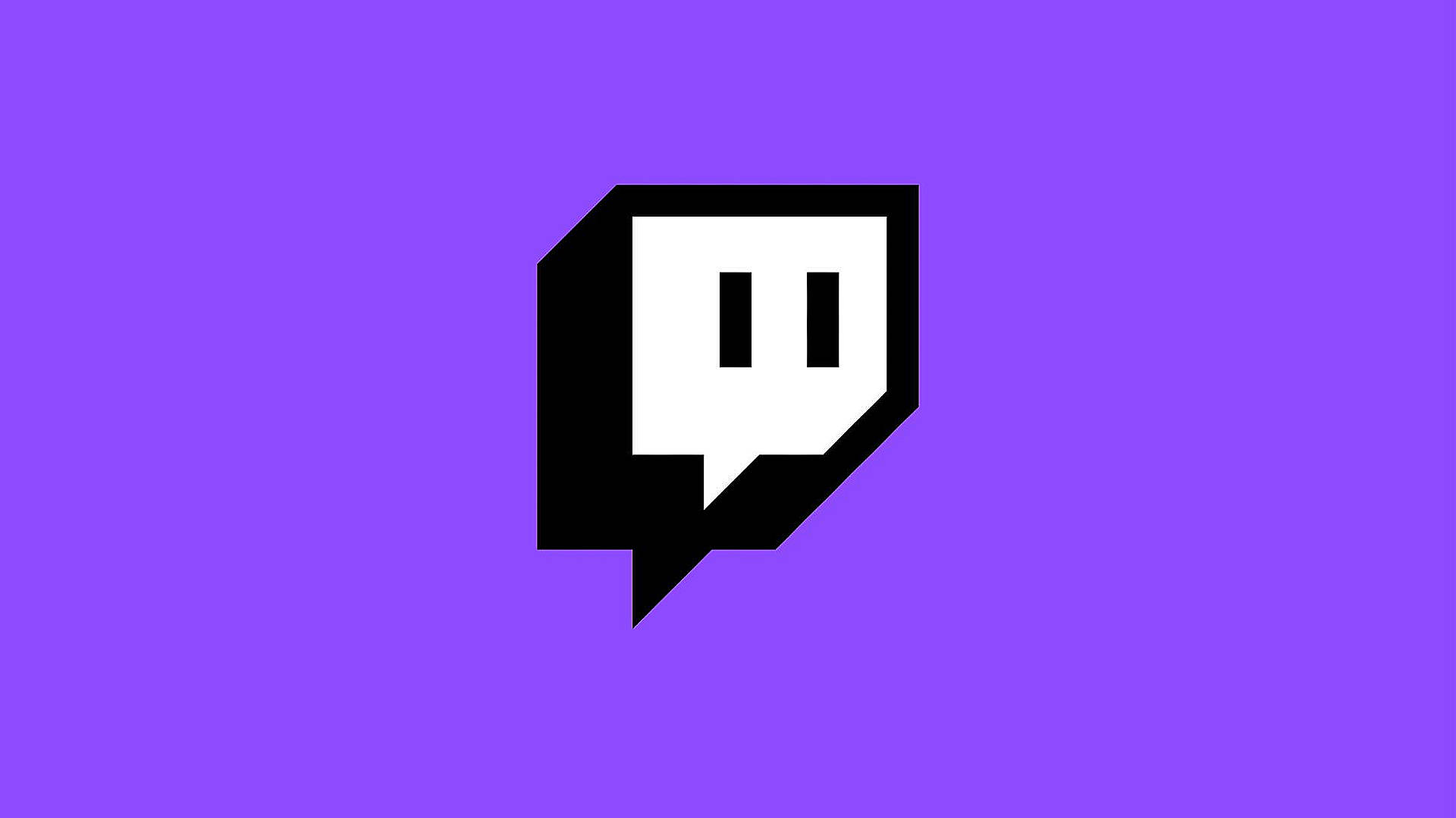 Twitch Logo Icon Purple Background Background
