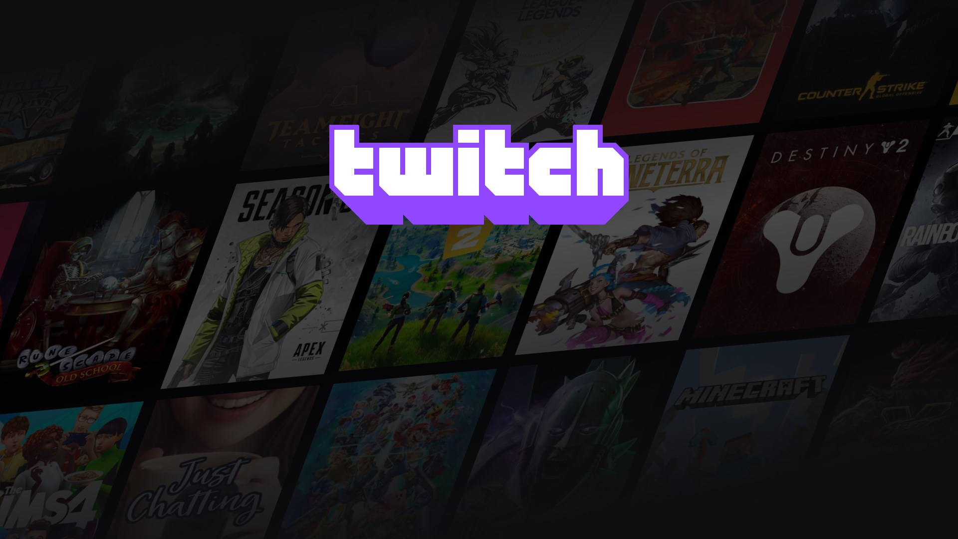 Twitch Video Games Live Stream Background