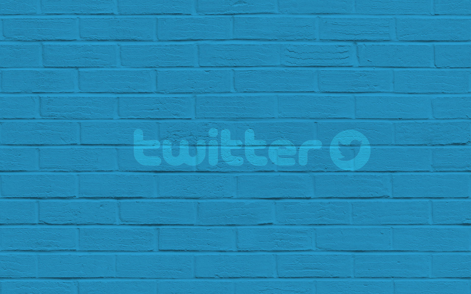 Twitter Brick Wall Background