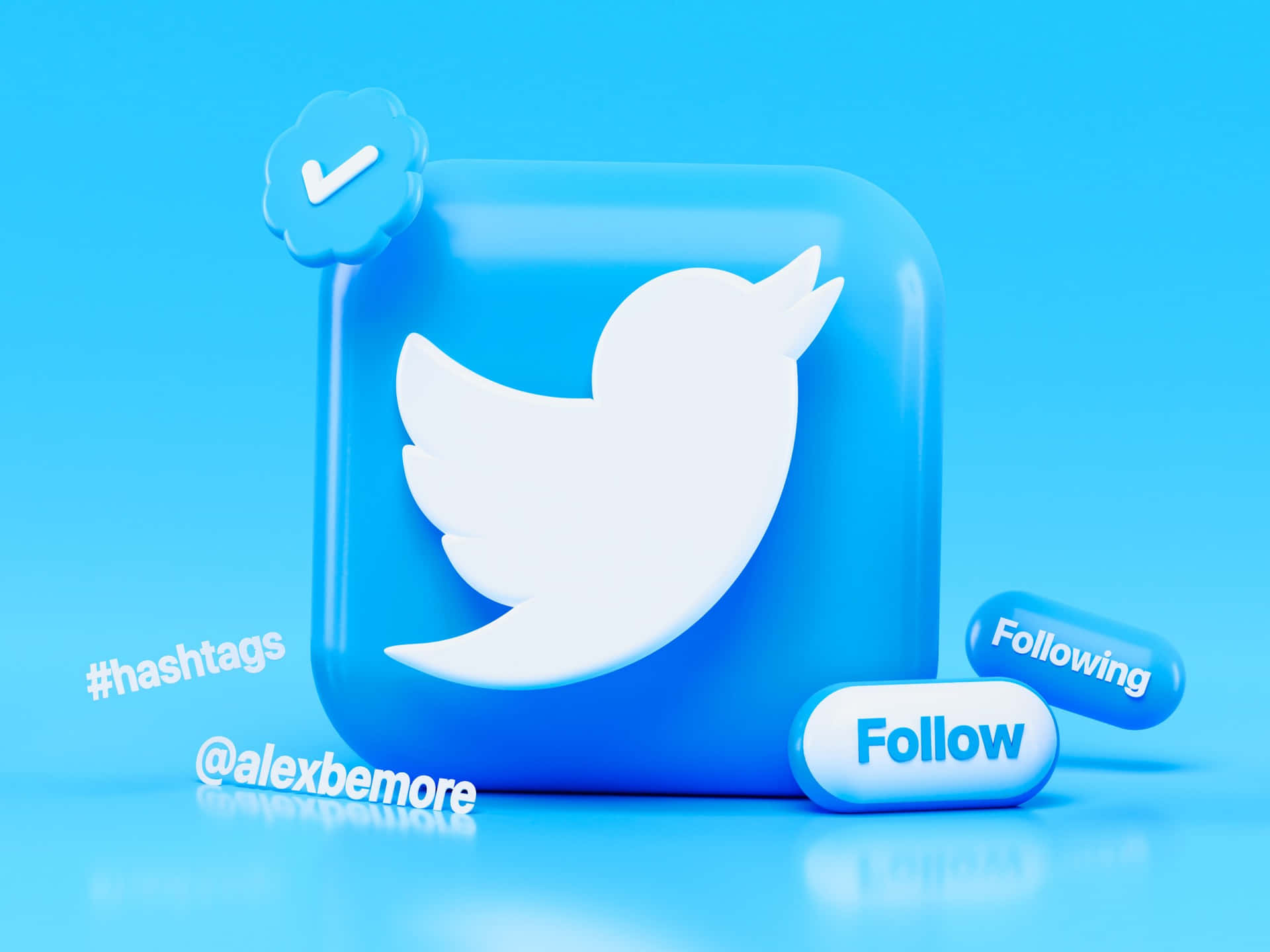 Twitter Verified Concept Art Background