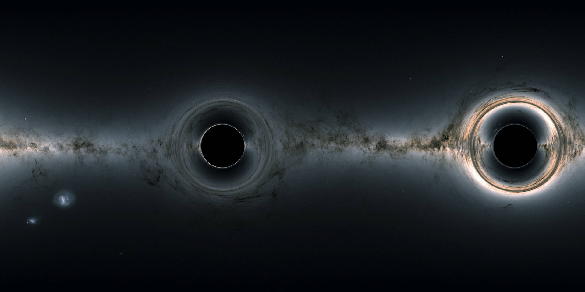 Two 4k Black Hole