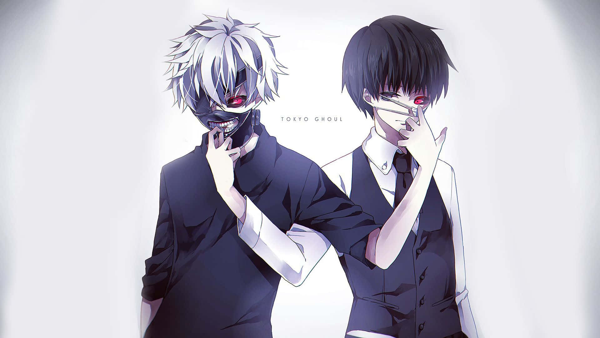 Two Adorable Anime Boys Sharing A Moment Background