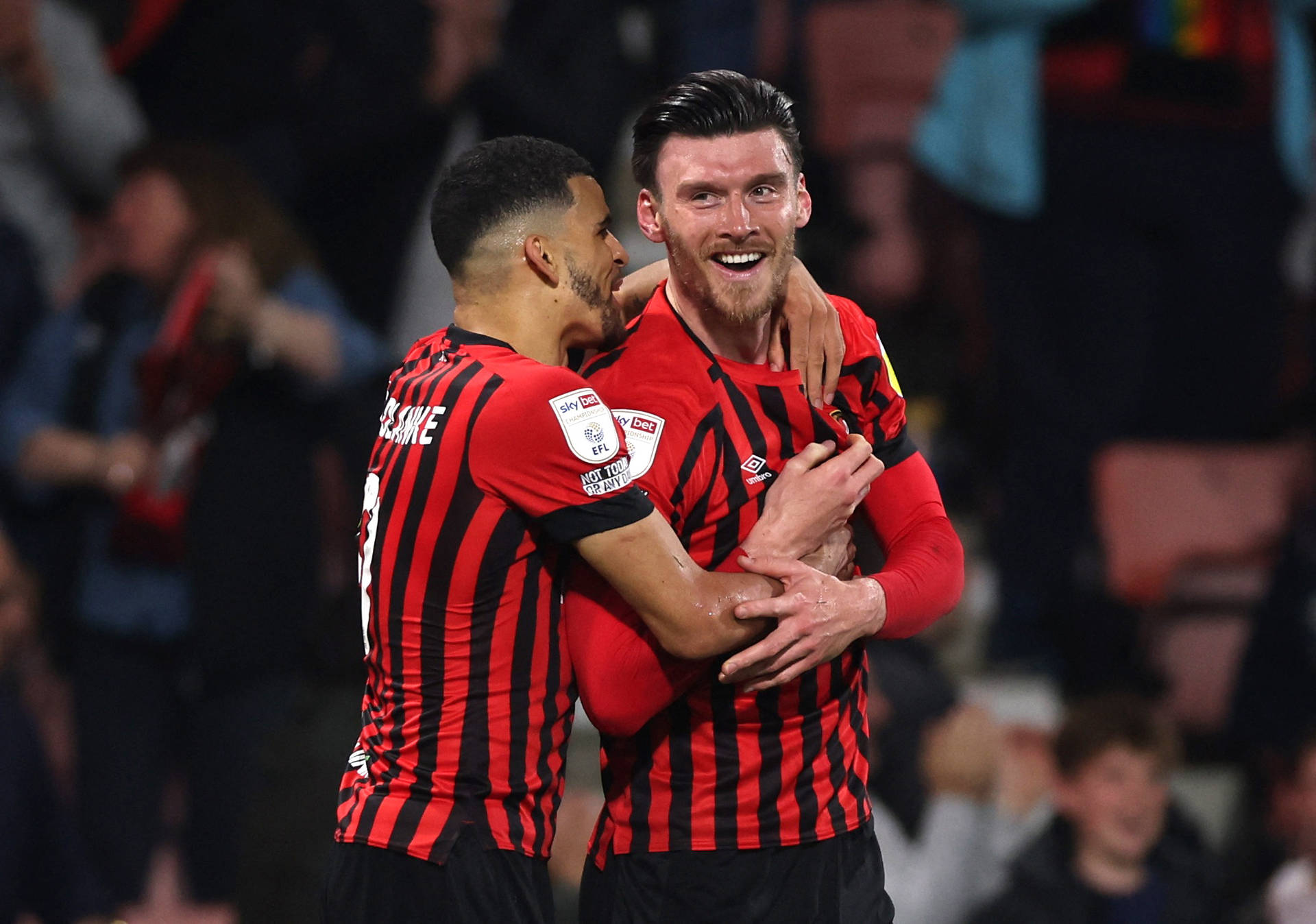 Two Afc Bournemouth Football Players