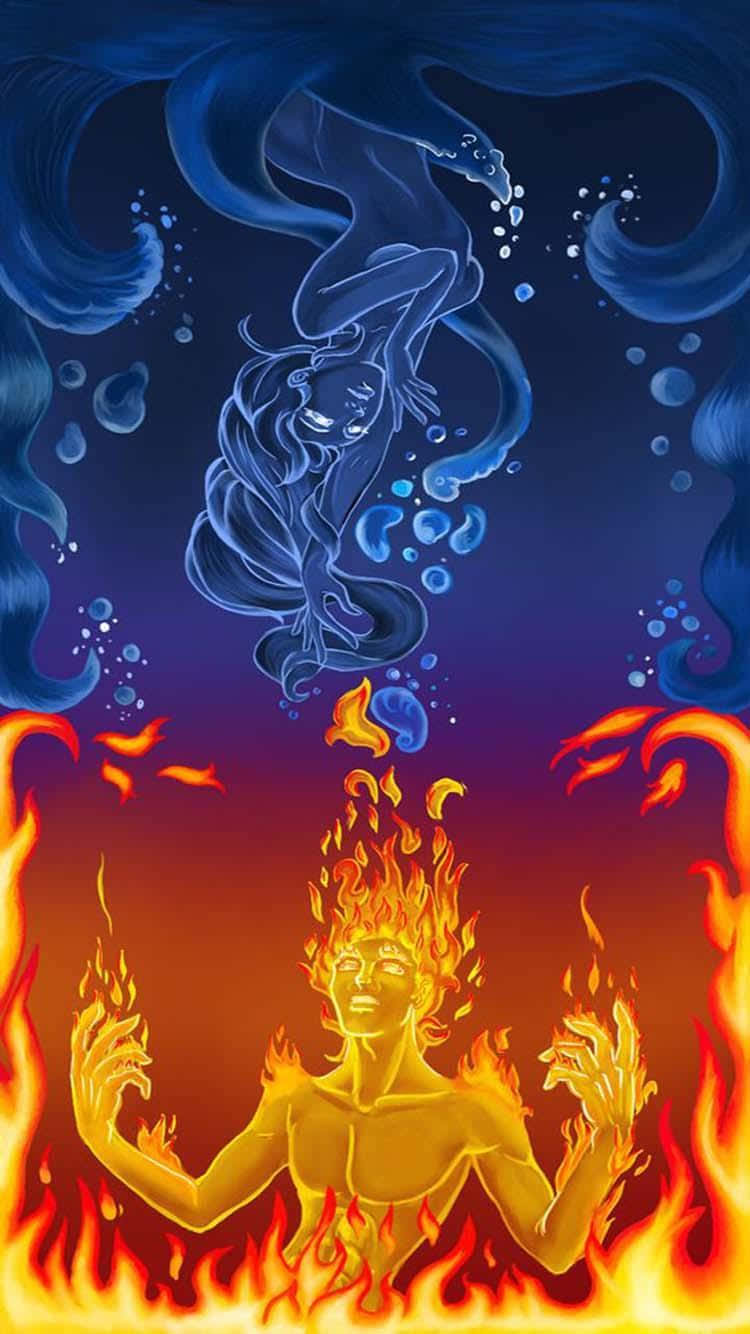 Two Elements Create An Unforgettable Experience Background