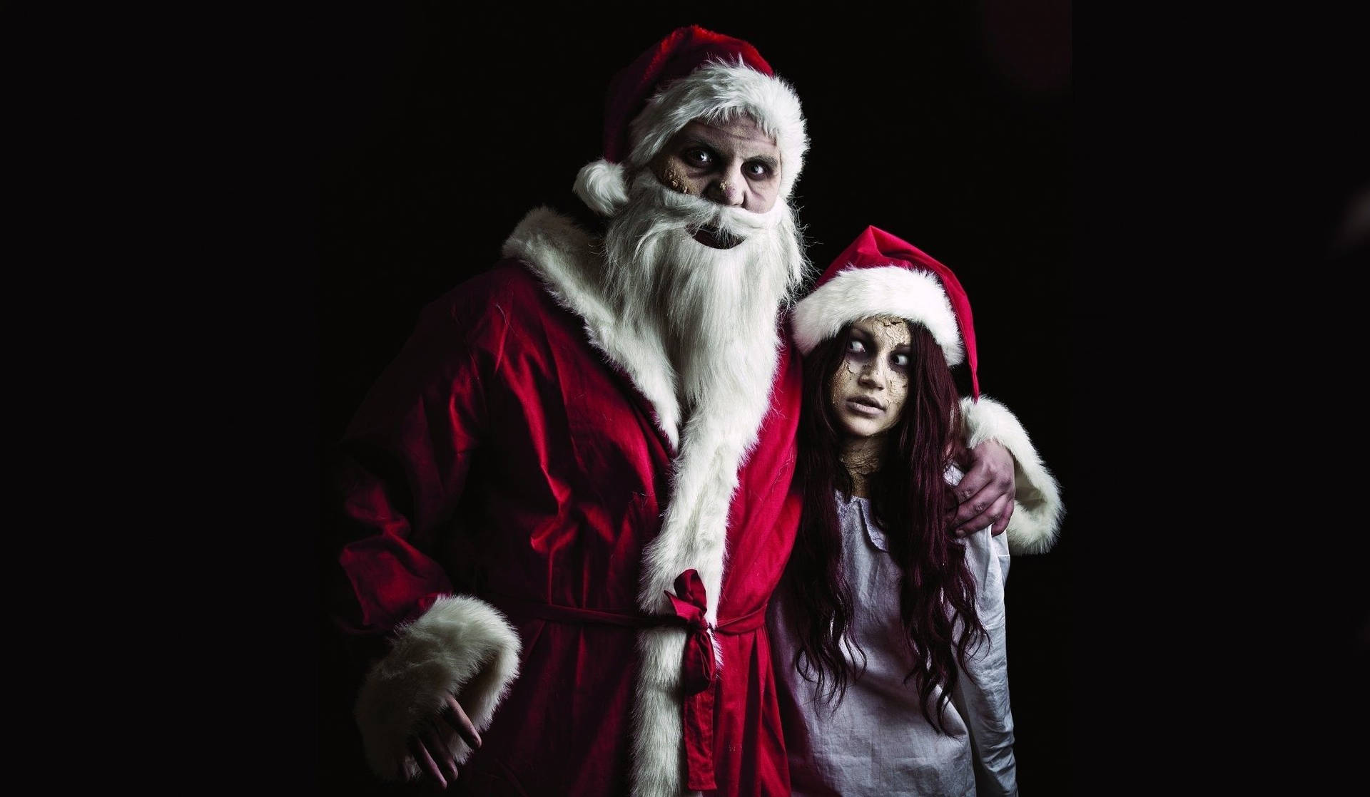 Two Evil Santa Zombies