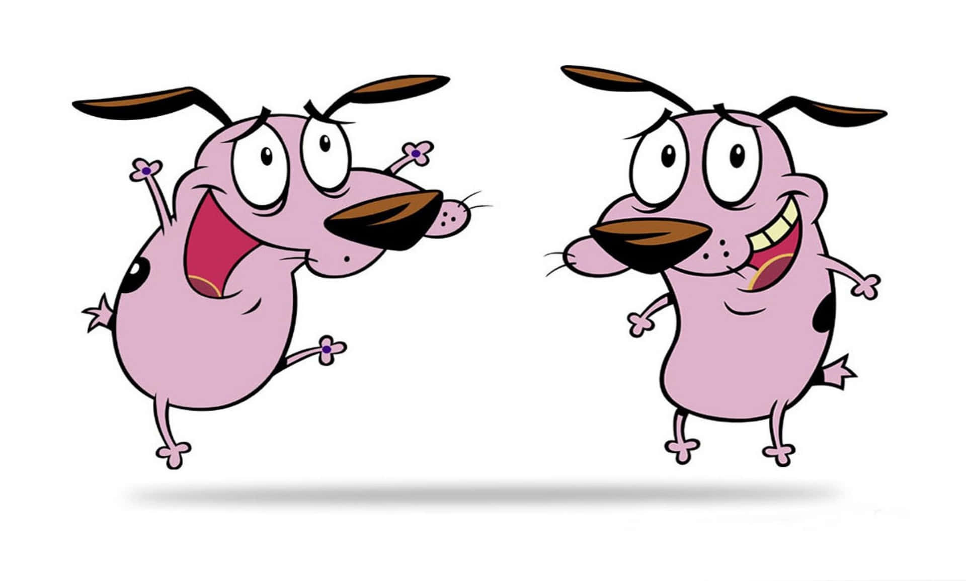 Two Happy Courage The Cowardly Dog Background