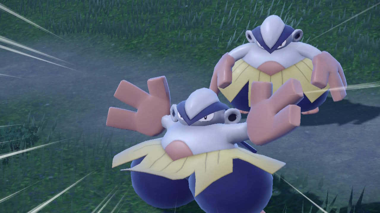 Two Hariyama Background
