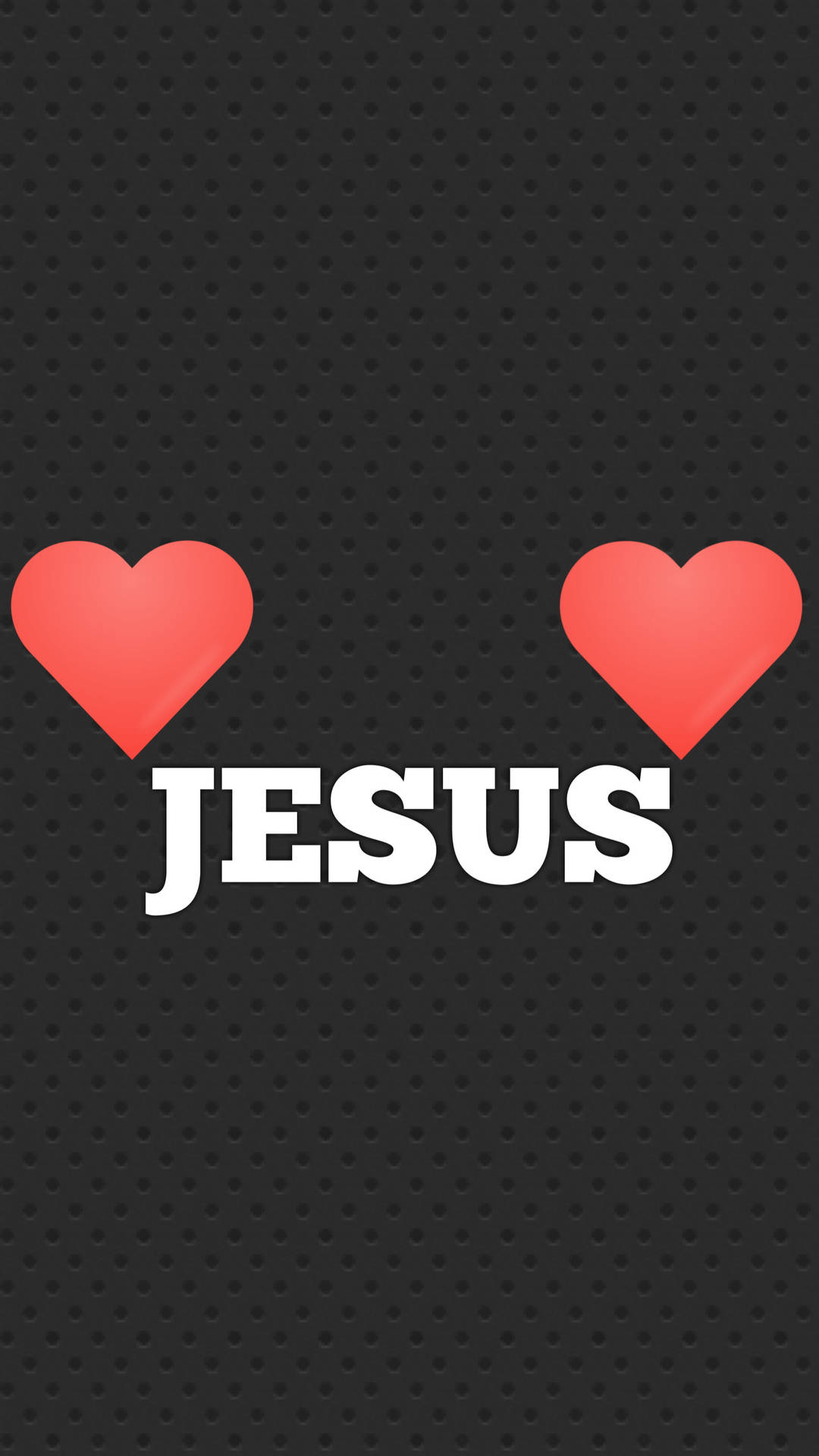 Two Hearts I Love Jesus Iphone Background