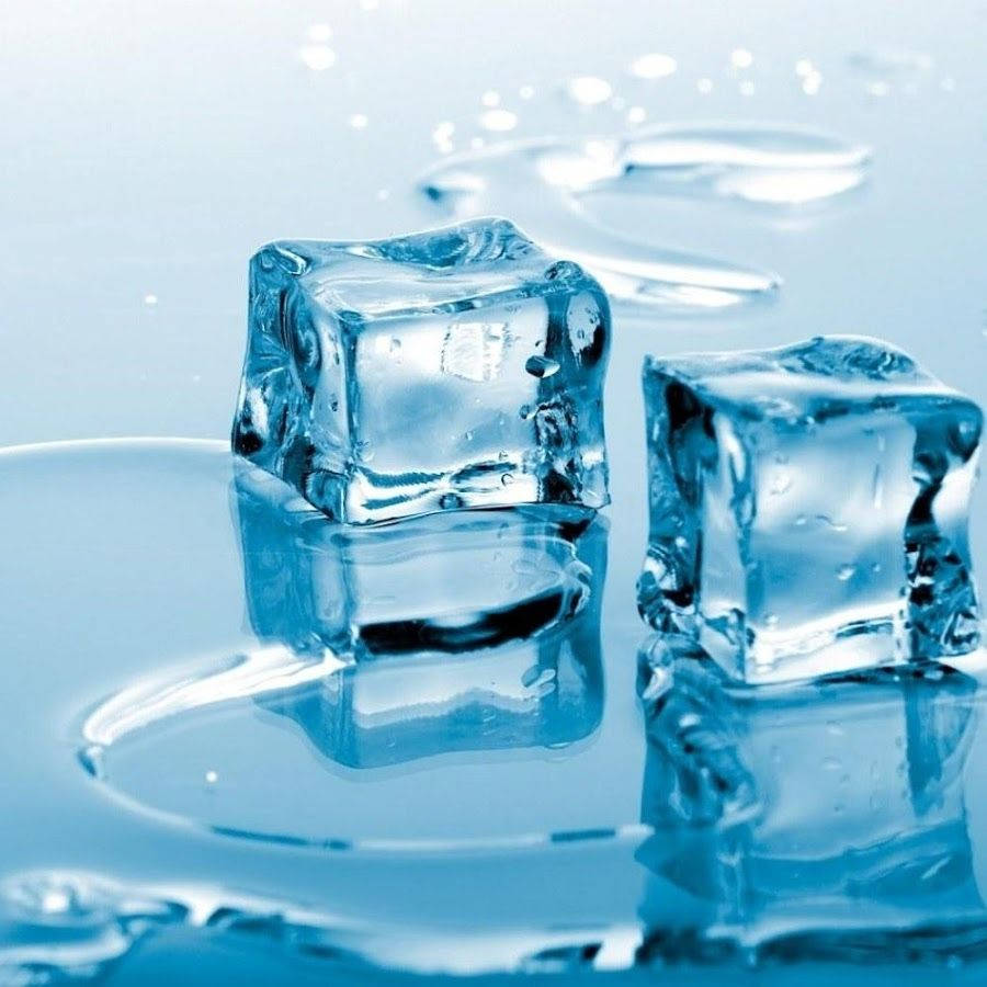 Two Melting Ice Cubes